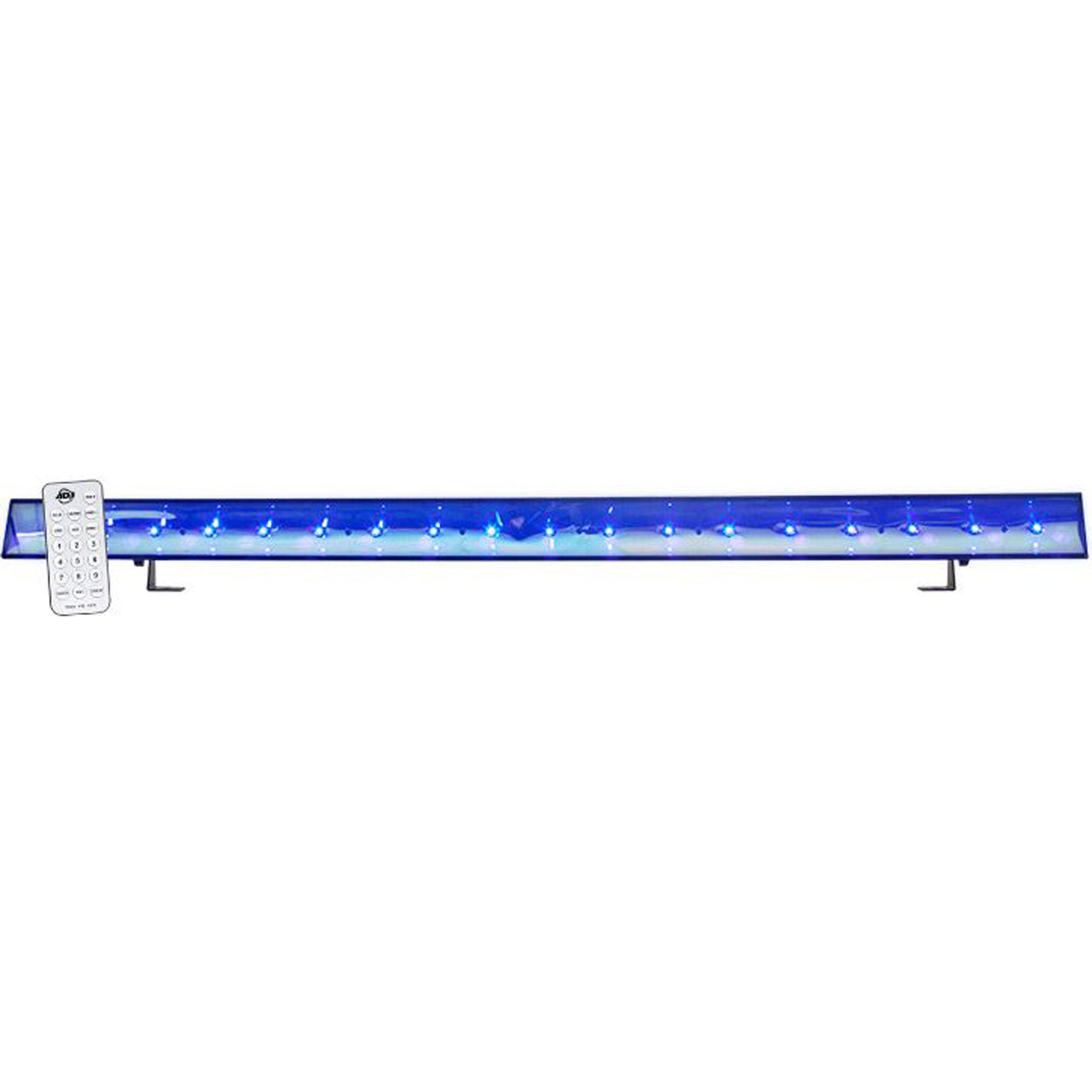 American DJ ECO UV Bar Plus IR Ultraviolet LED Black Light Fixture with IR Remote Control