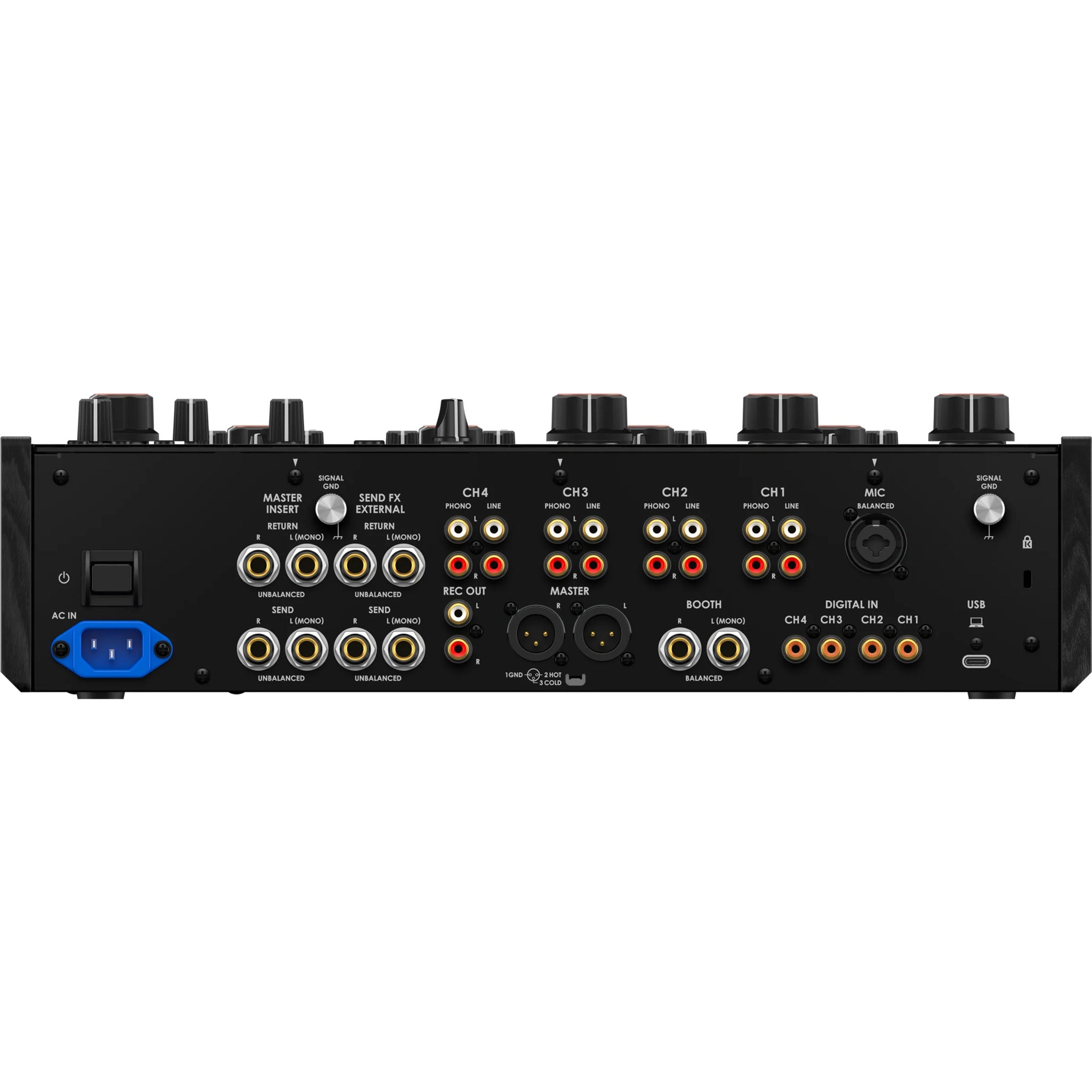 AlphaTheta Euphonia Professional 4-Channel Rotary Mixer