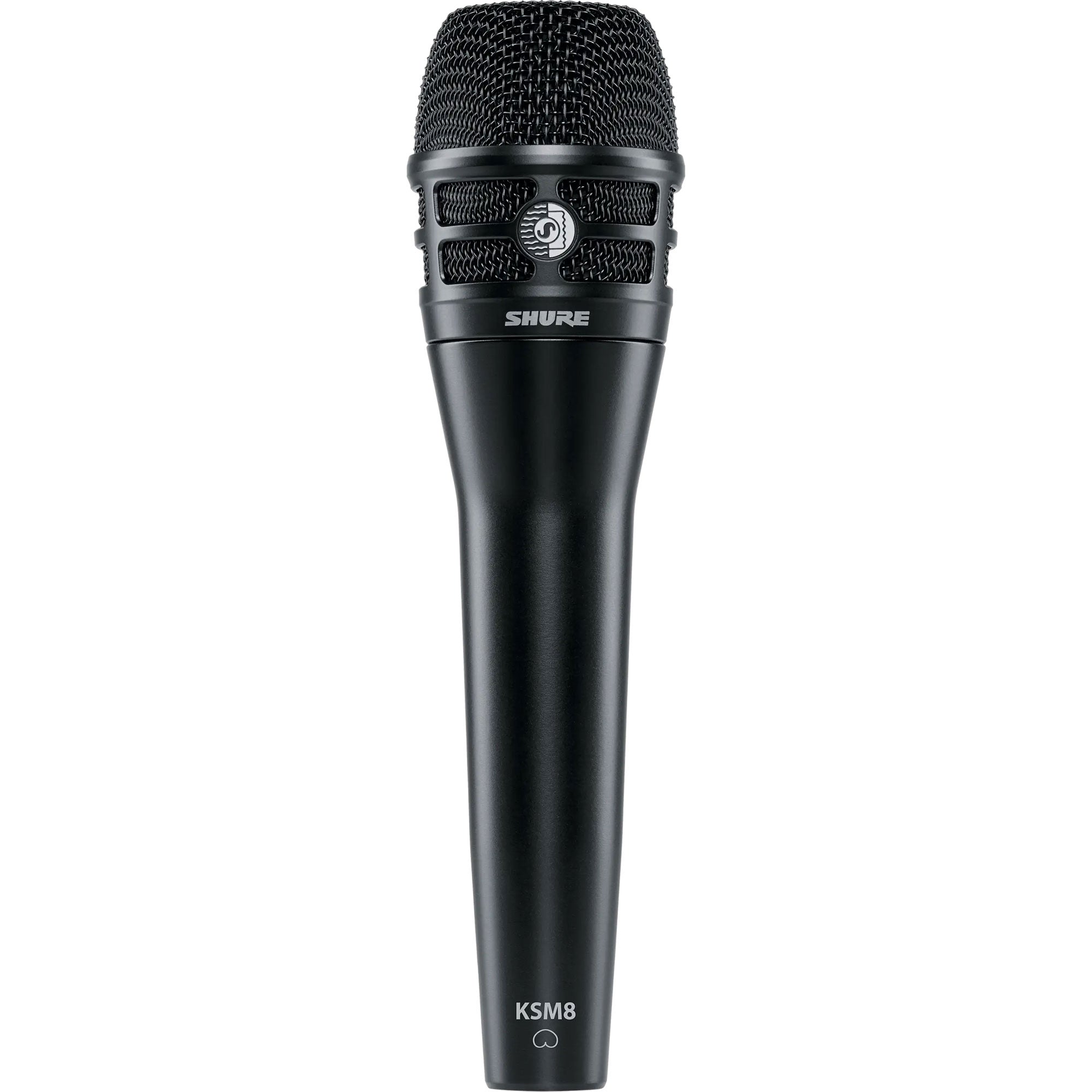 Shure KSM8 Dualdyne Dynamic Cardioid Handheld Vocal Microphone with FREE 20' XLR Cable (Black)