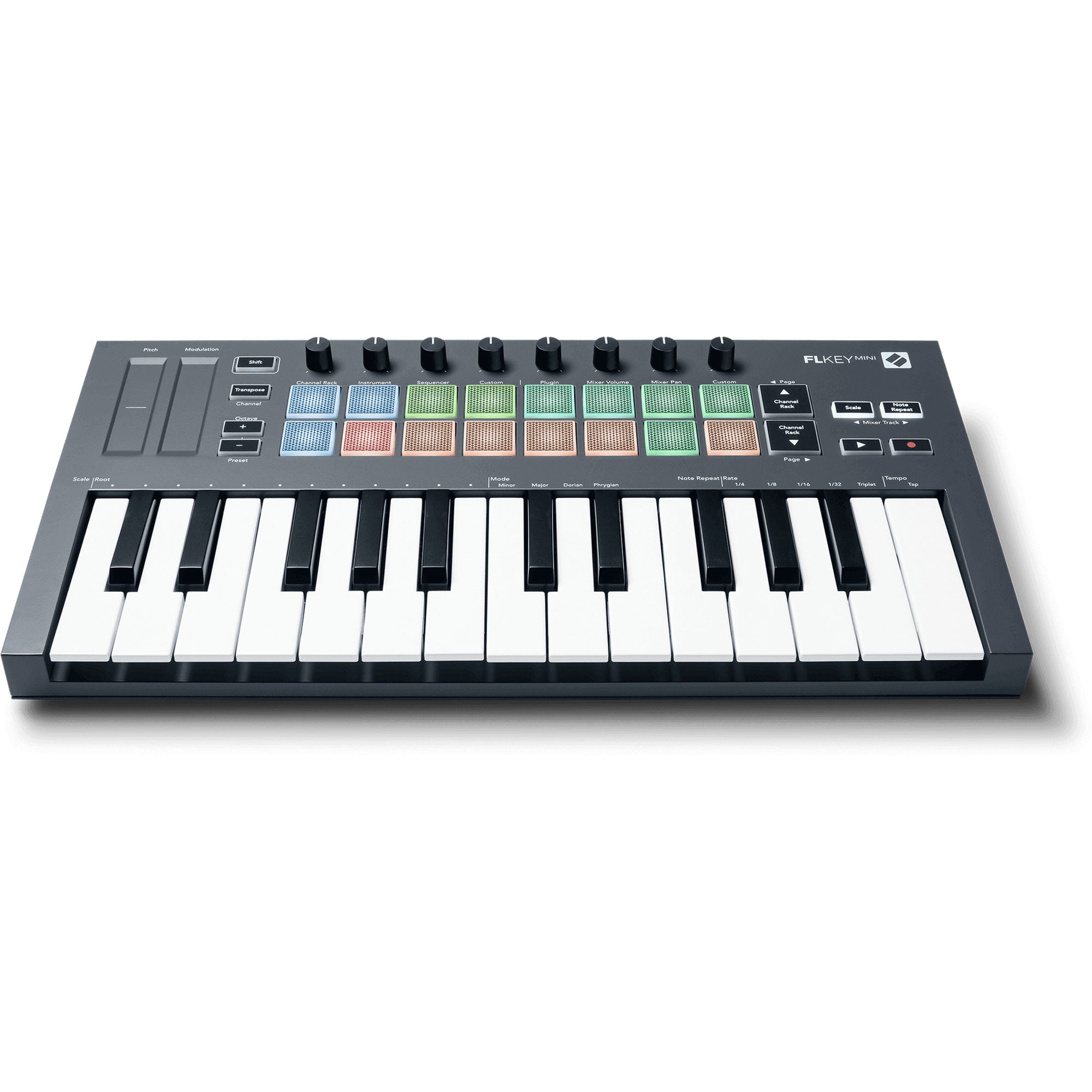 Novation FLkey Mini USB MIDI Keyboard Controller for FL Studio (25-Mini Keys)