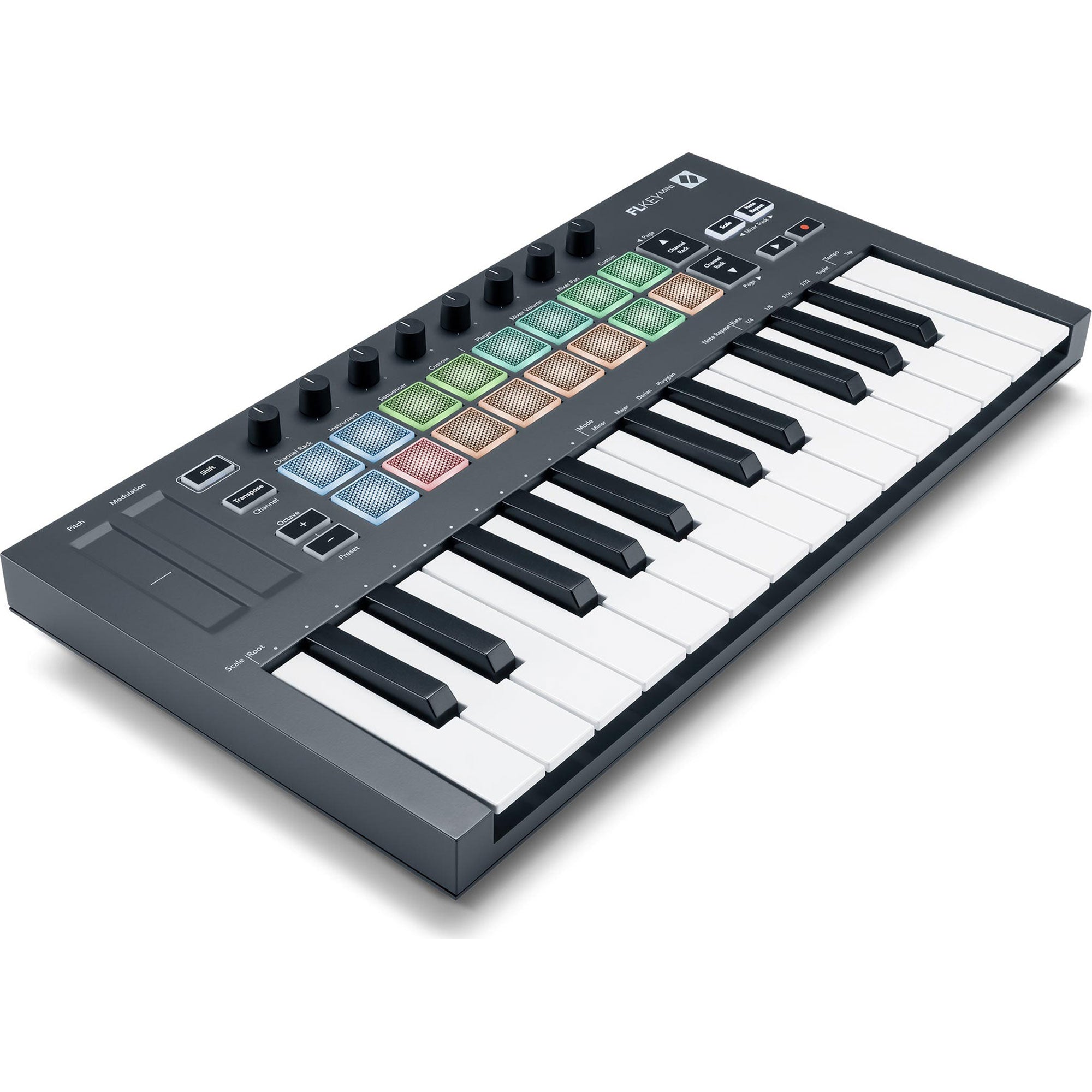 Novation FLkey Mini USB MIDI Keyboard Controller for FL Studio (25-Mini Keys)