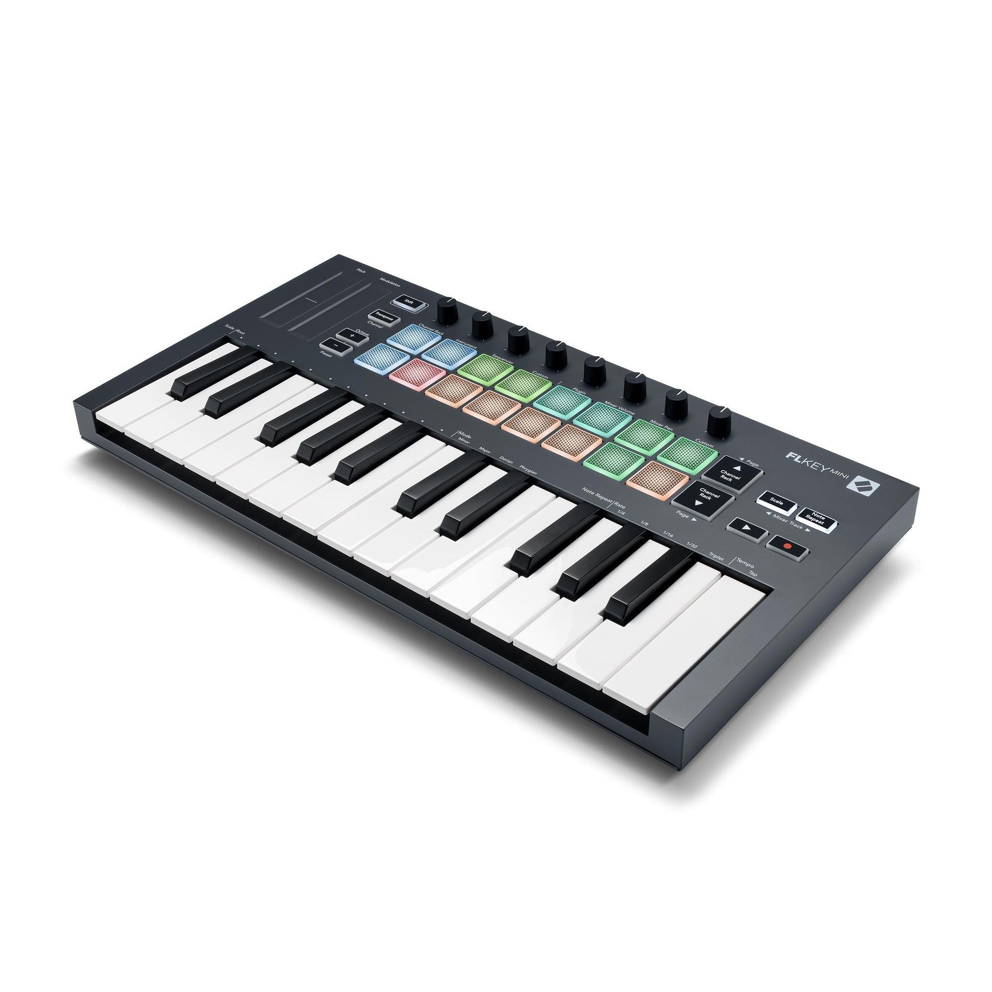 Novation FLkey Mini USB MIDI Keyboard Controller for FL Studio (25-Mini Keys)