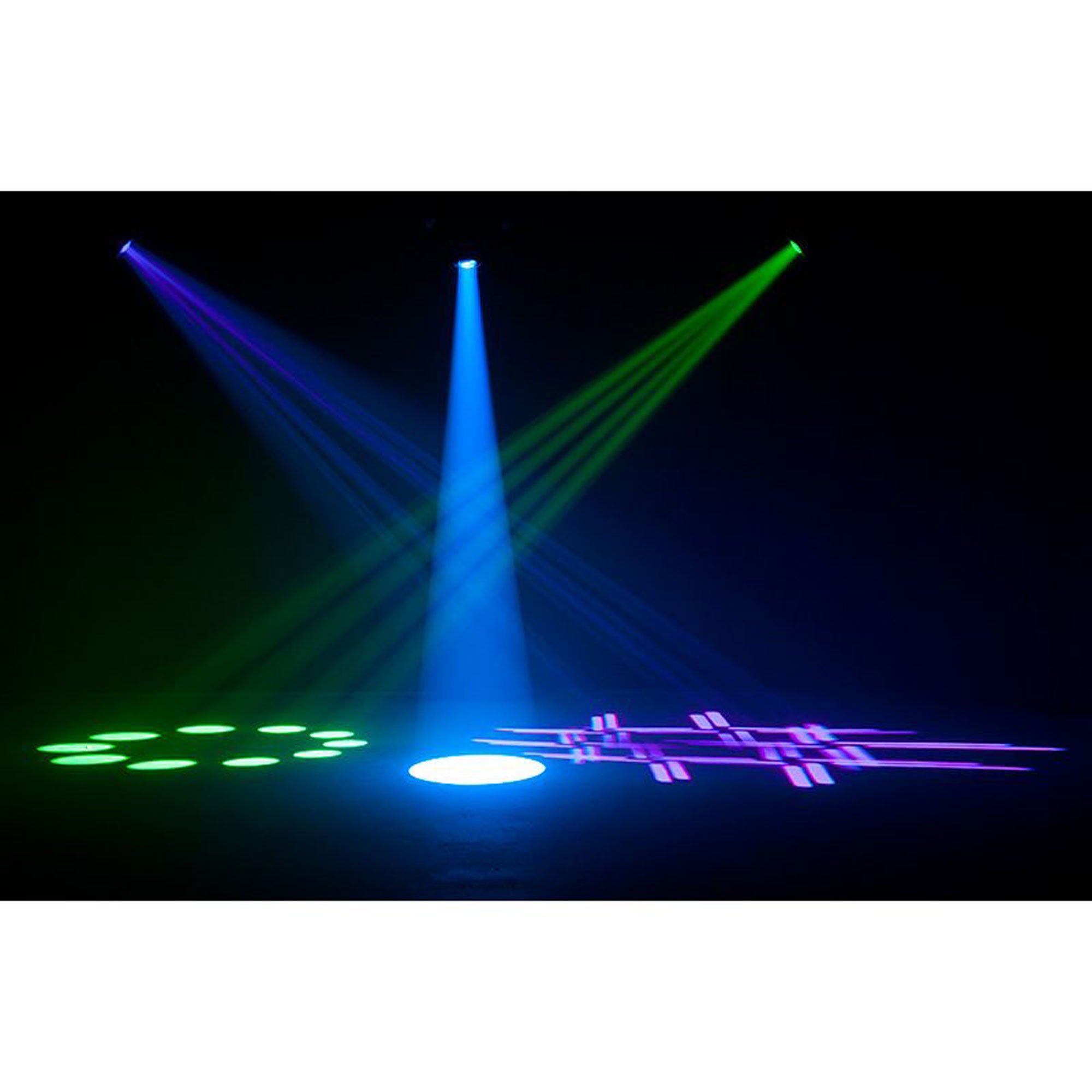 American DJ Focus Spot 4Z 200W LED Moving Head Light with Motorized Focus & Zoom (Pearl White)