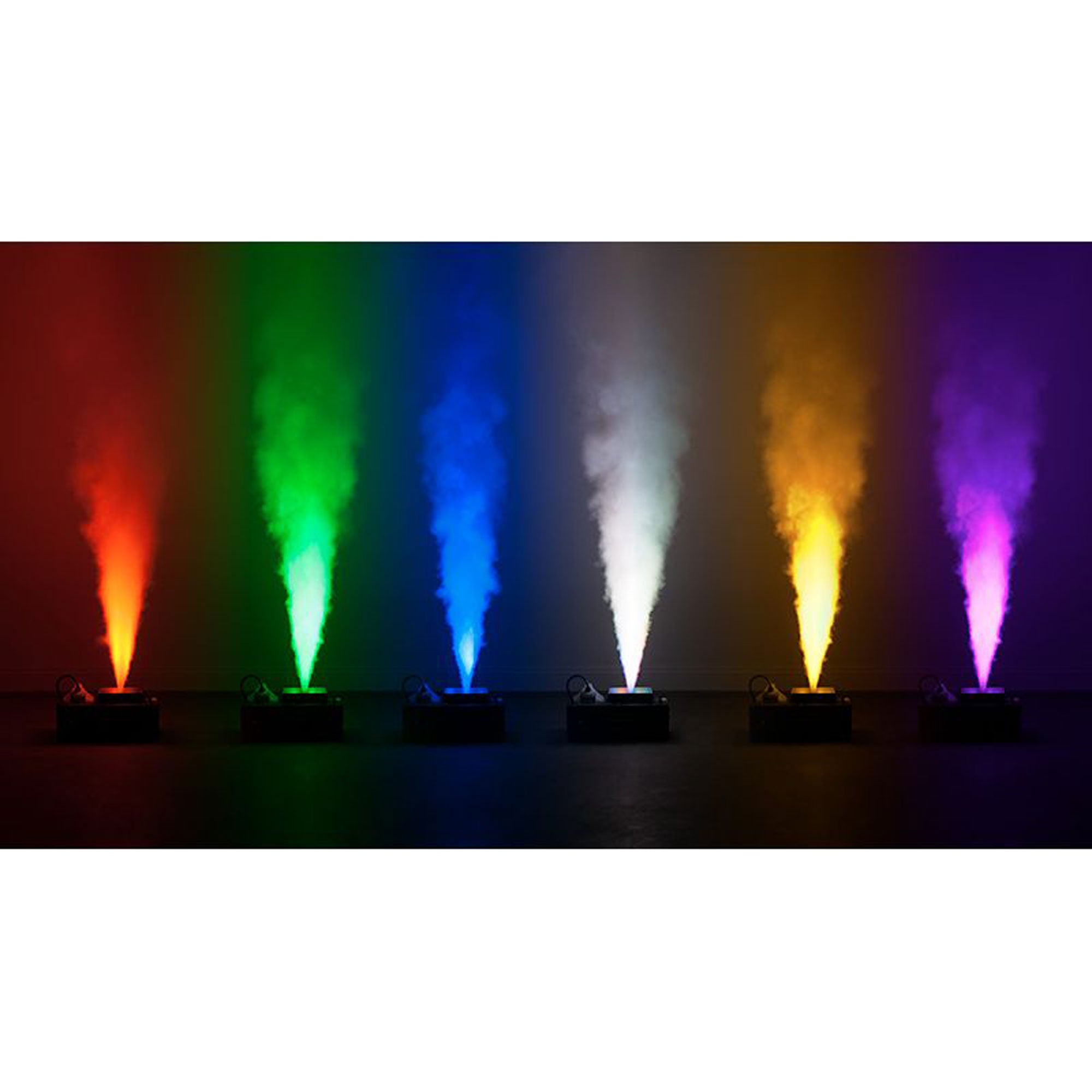 American DJ Fog Fury Jett Pro High Velocity Vertical LED Color Fog Machine with WiFLY Wireless DMX