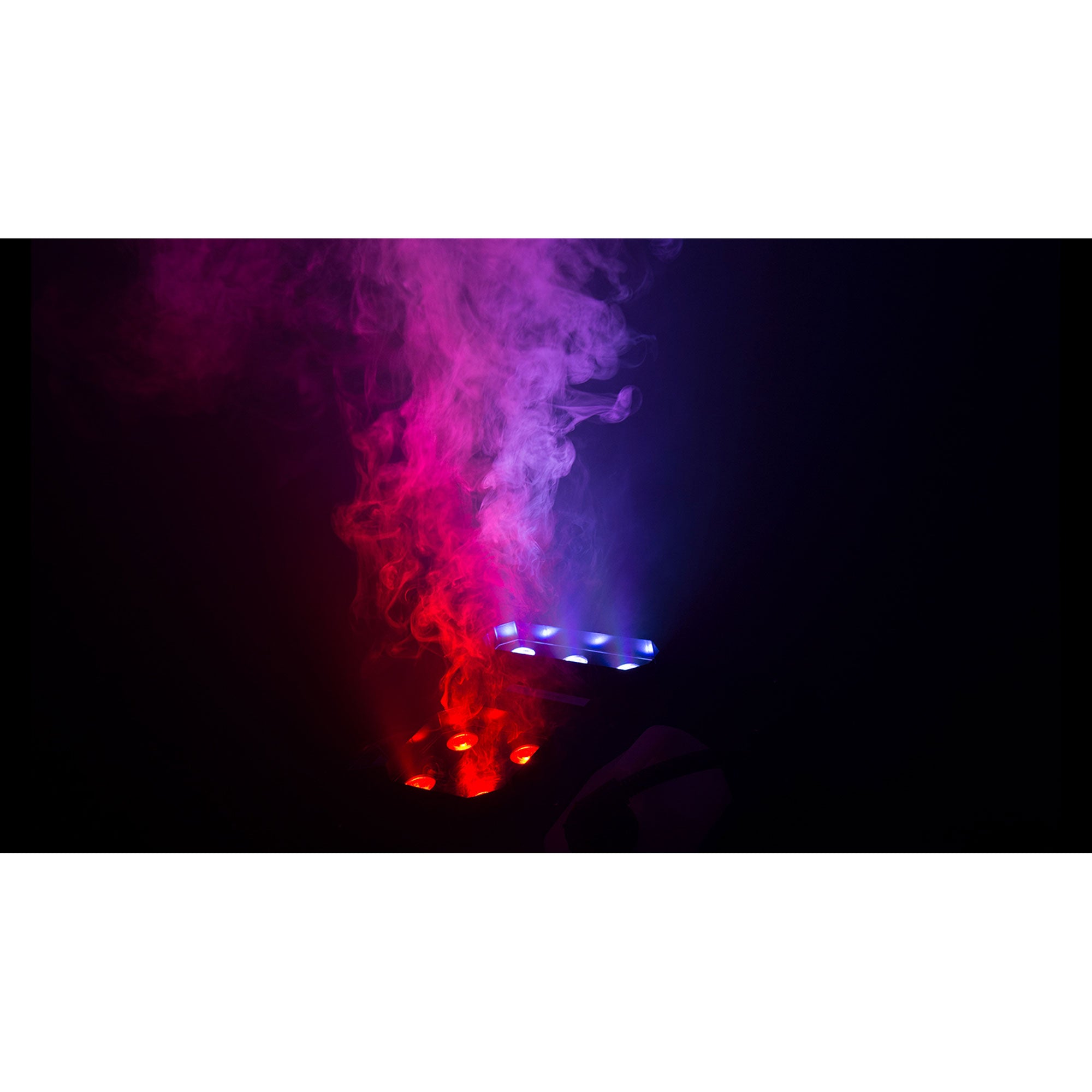 Chauvet DJ Geyser P7 RGBA+UV LED Pyrotechnic-Like Effect Fog Machine with 7 LEDs