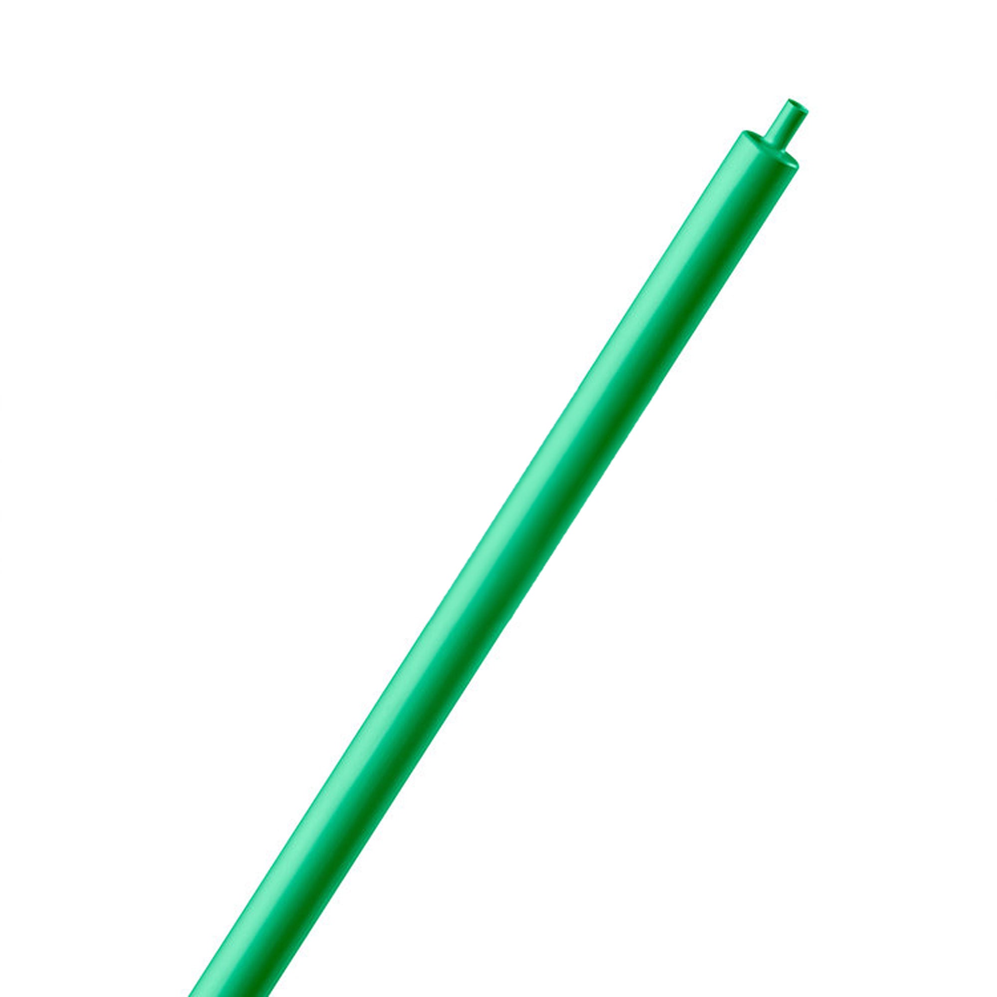 Sumitomo Sumitube B2(3X) 3/1mm Flexible Polyolefin 3:1 Heat Shrink Tubing - Green (500' Spool)