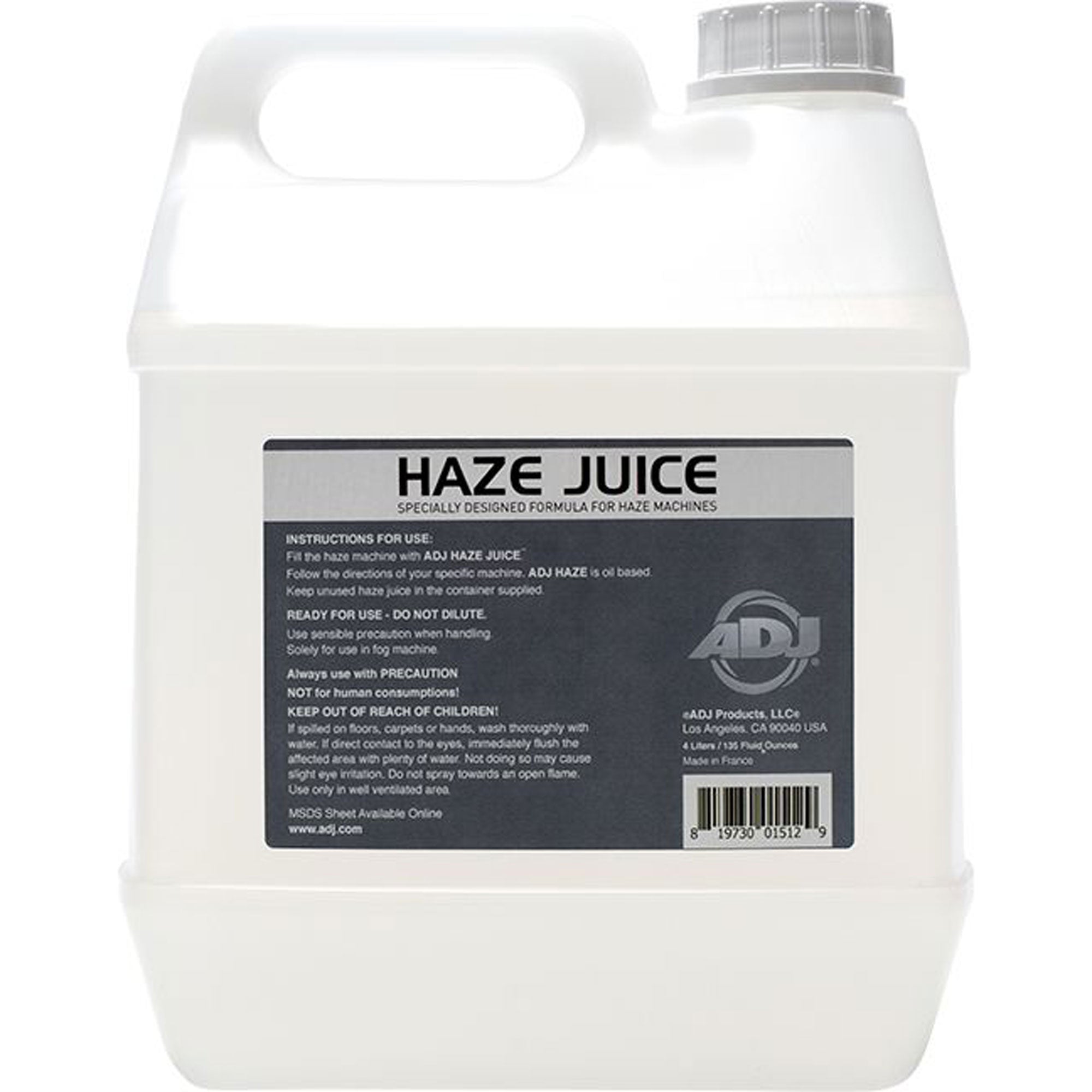 American DJ Haze/G Haze Fluid (1 Gallon)