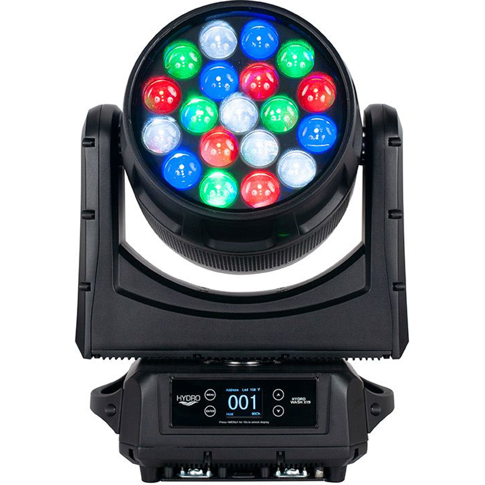 American DJ Hydro Wash X19 760W Outdoor Rated Professional Moving Head Wash Light Fixture (IP65)