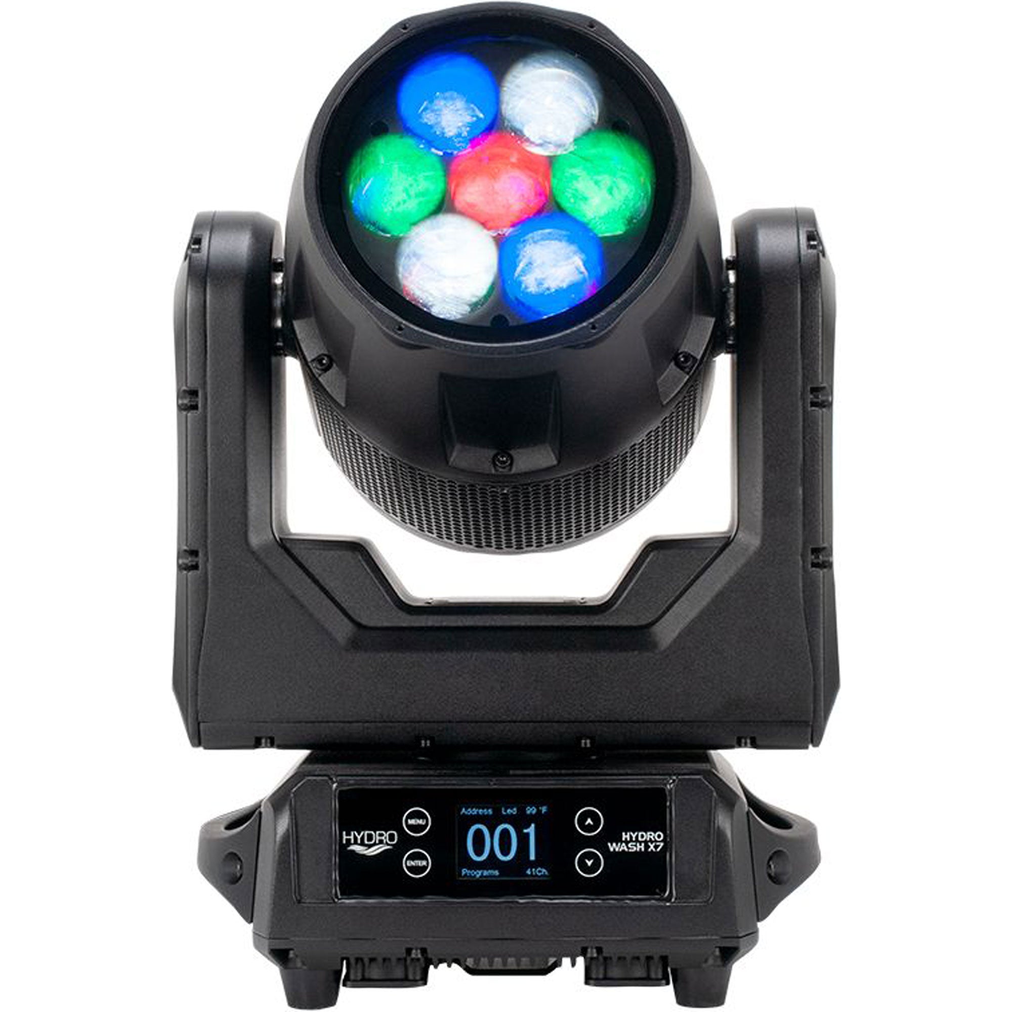 American DJ Hydro Wash X7 280W Outdoor Rated Professional Moving Head Wash Light Fixture (IP65)