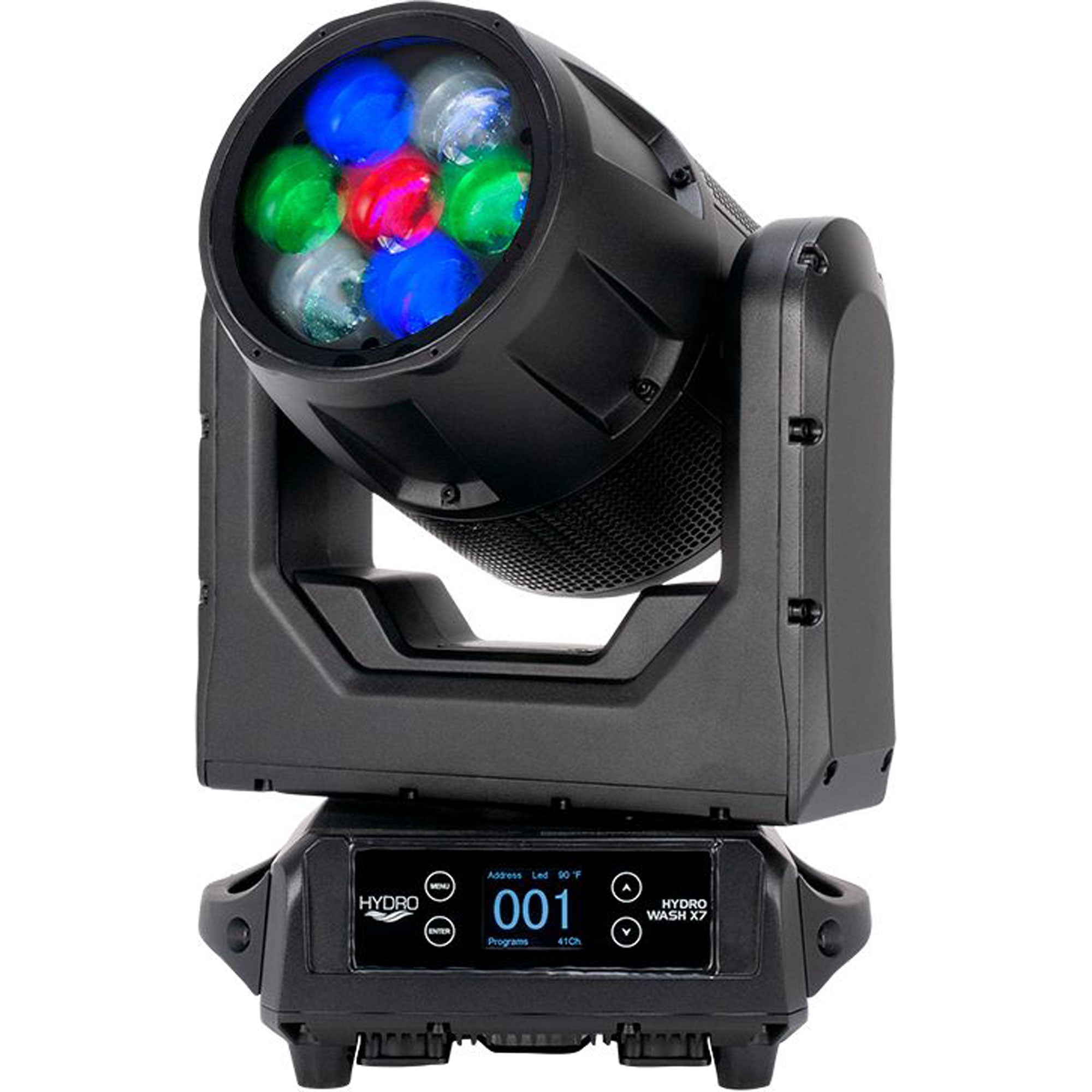 American DJ Hydro Wash X7 280W Outdoor Rated Professional Moving Head Wash Light Fixture (IP65)