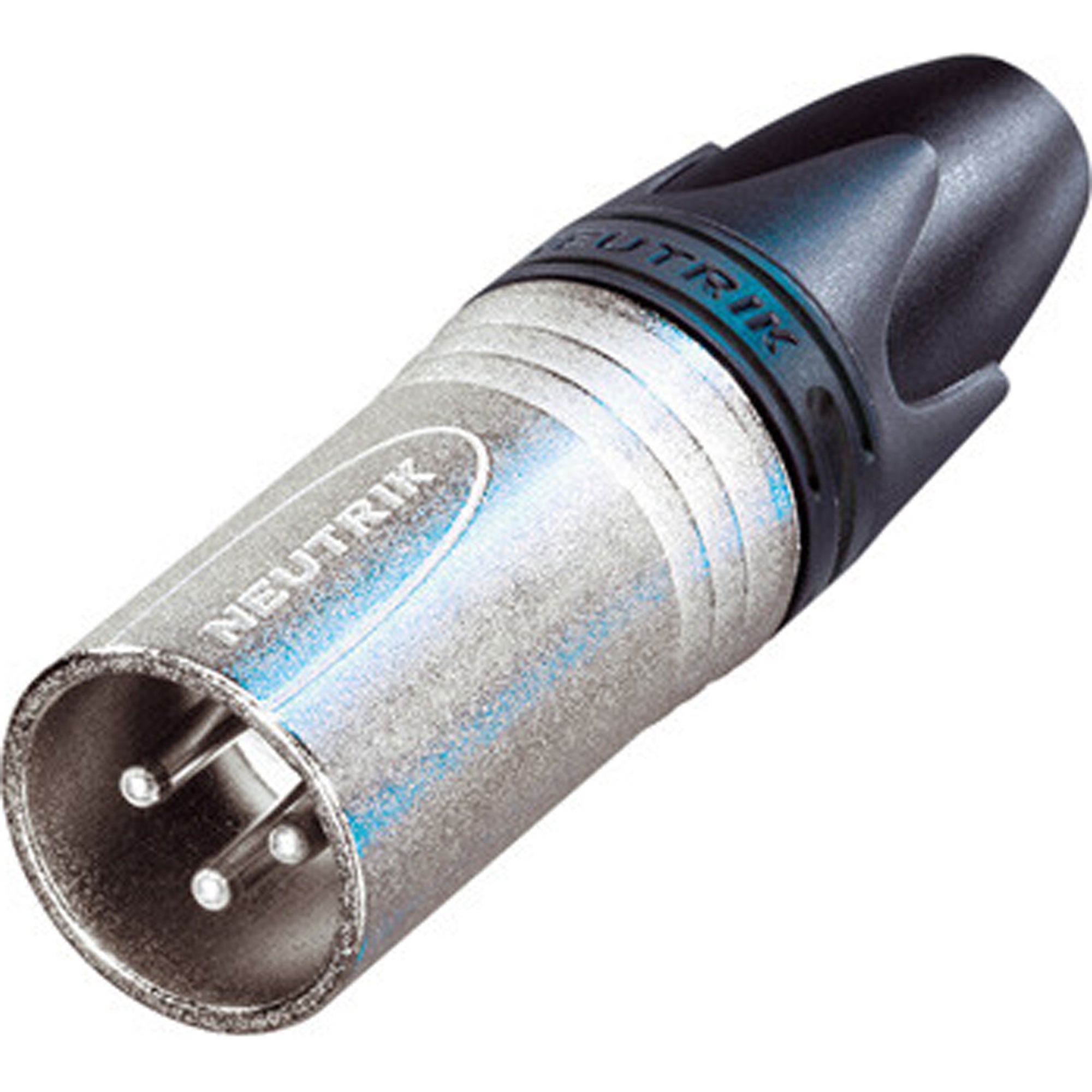 Neutrik NC3MXX Male 3-Pin XLR Cable Connector (Nickel/Silver)