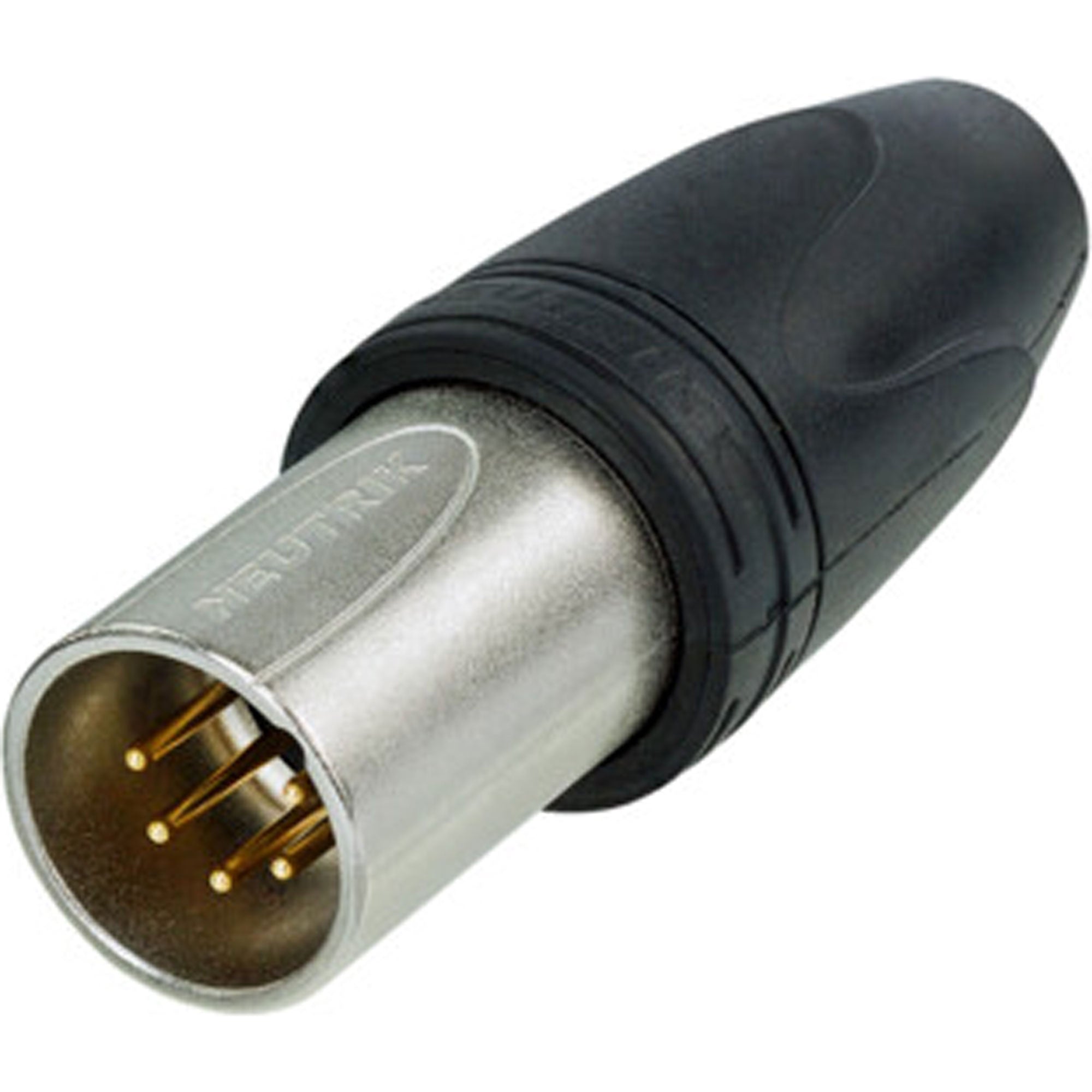 Neutrik NC5MXX-HD-D Heavy Duty IP67 Rated Male 5-Pin XLR Cable Connector (Nickel/Gold, Box of 25)