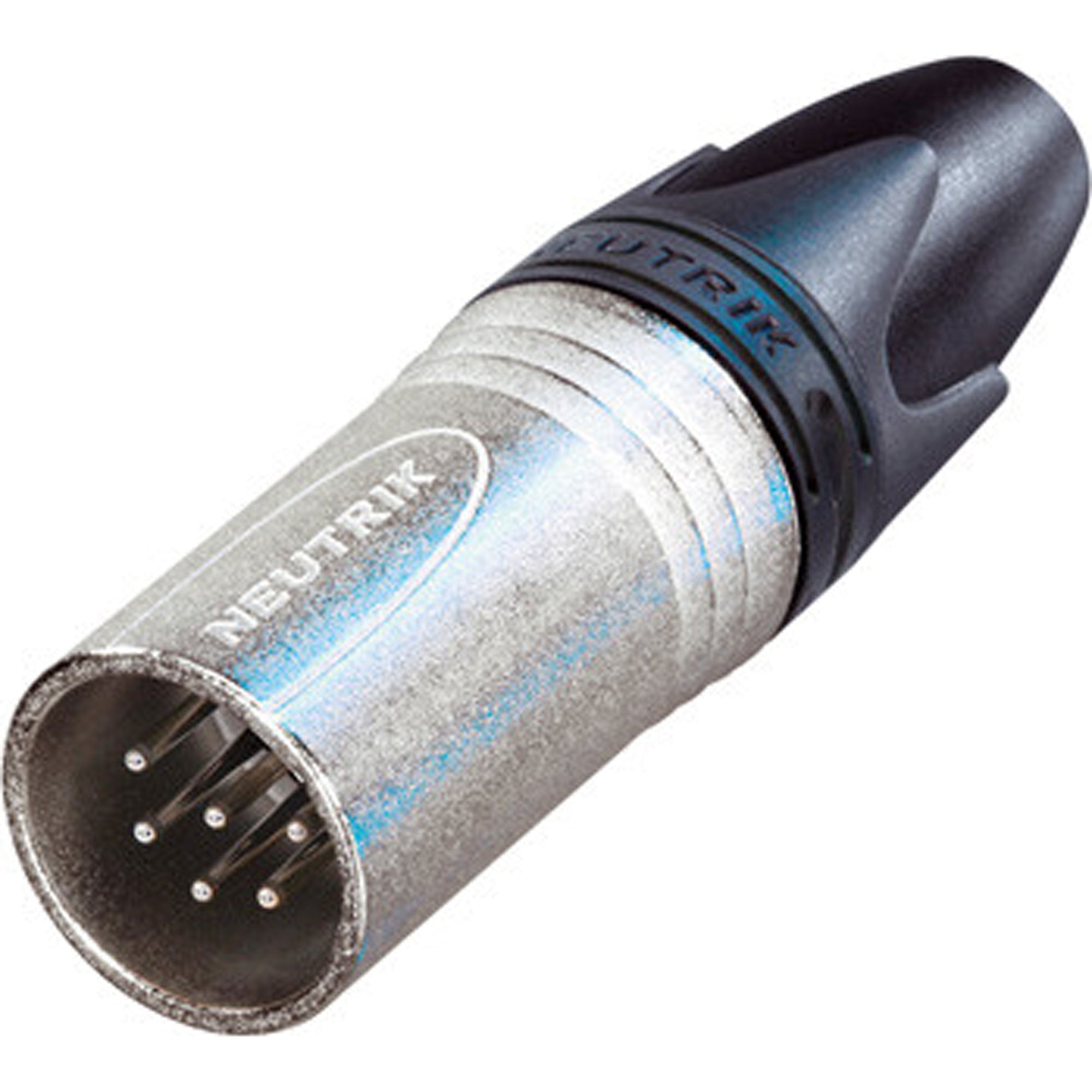 Neutrik NC6MXX Male 6-Pin XLR Cable Connector (Nickel/Silver)