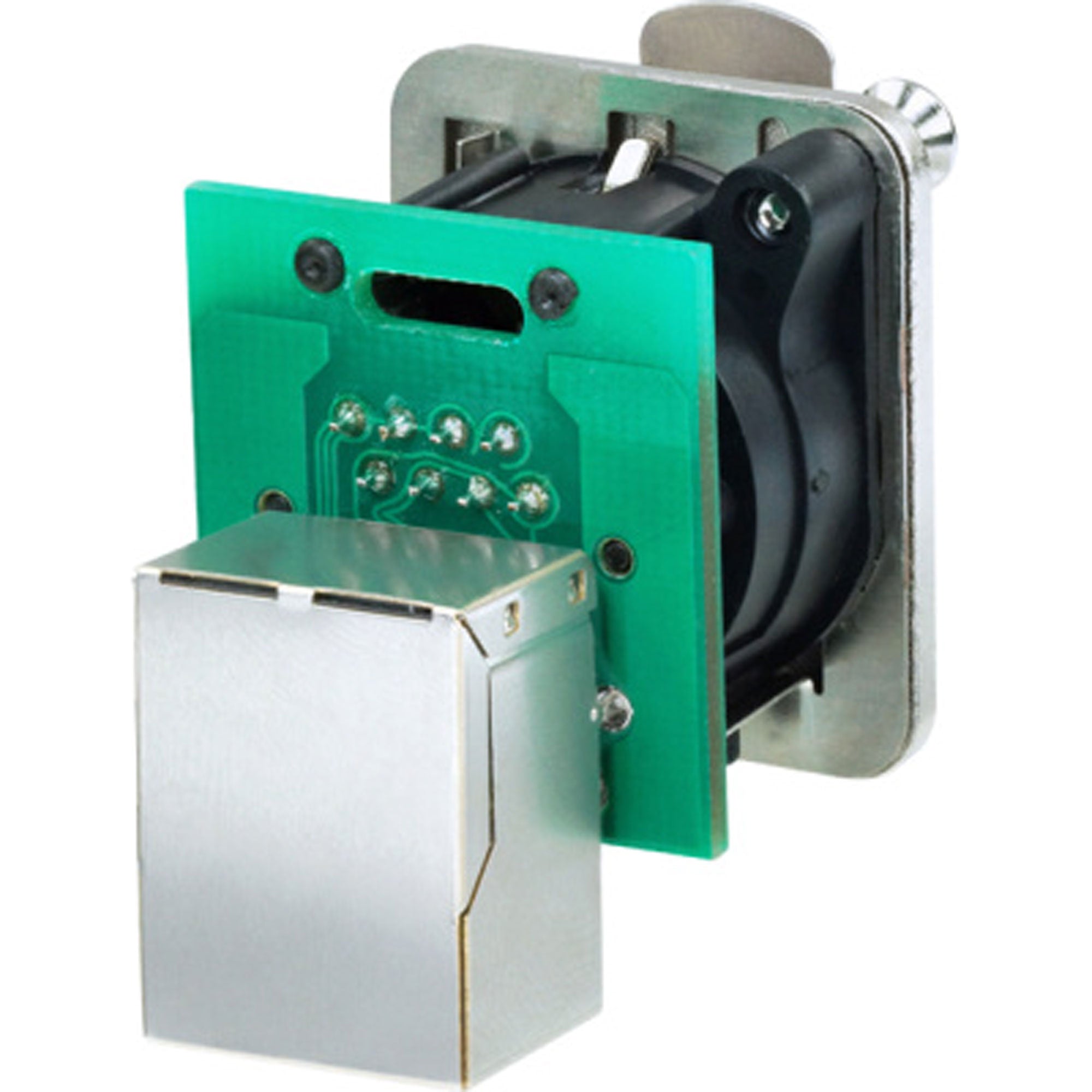 Neutrik NE8FDP-R etherCON RJ45 Right-Angle Feedthrough Receptacle (Nickel)