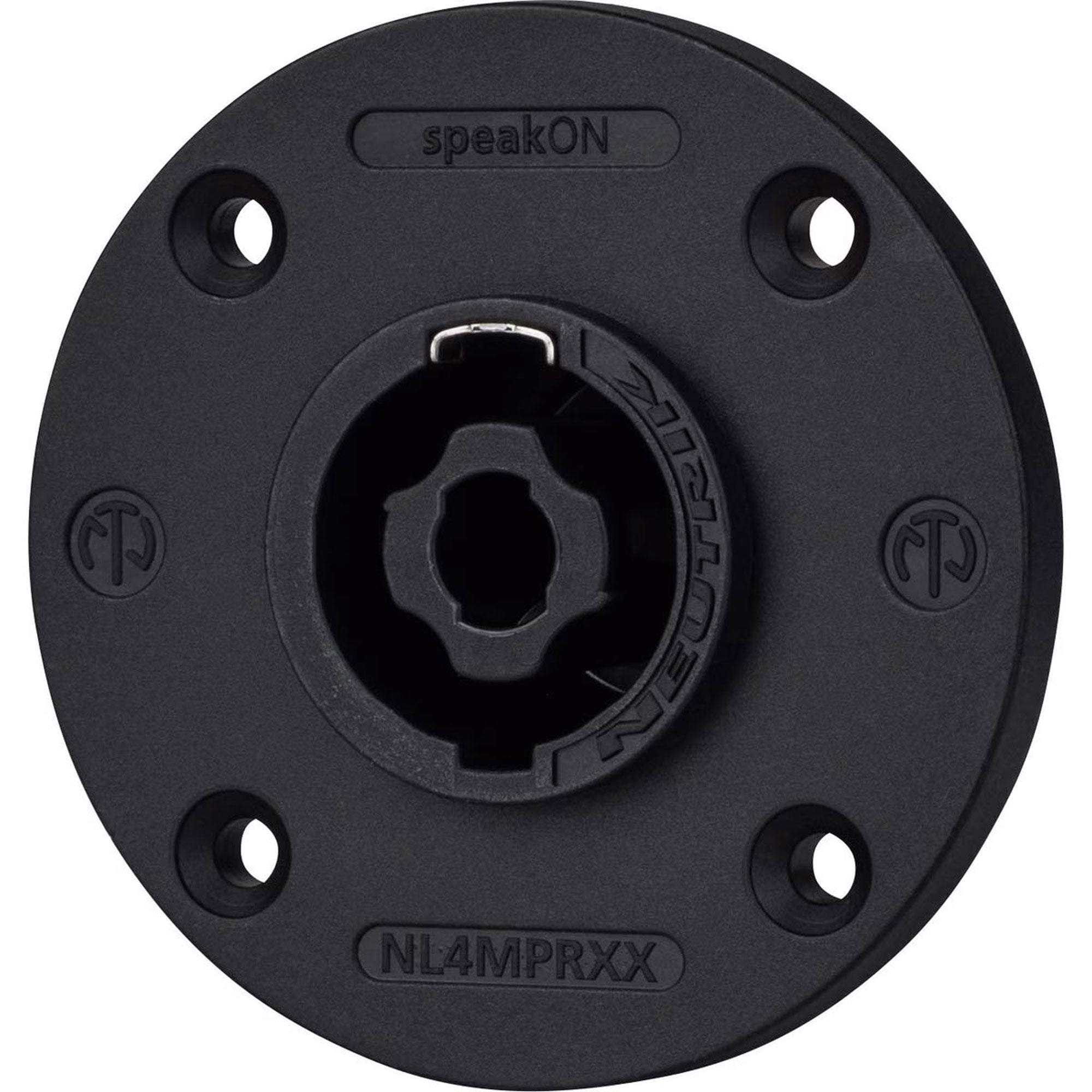 Neutrik NL4MPRXX 4-Pole speakON Panel Mount Connector