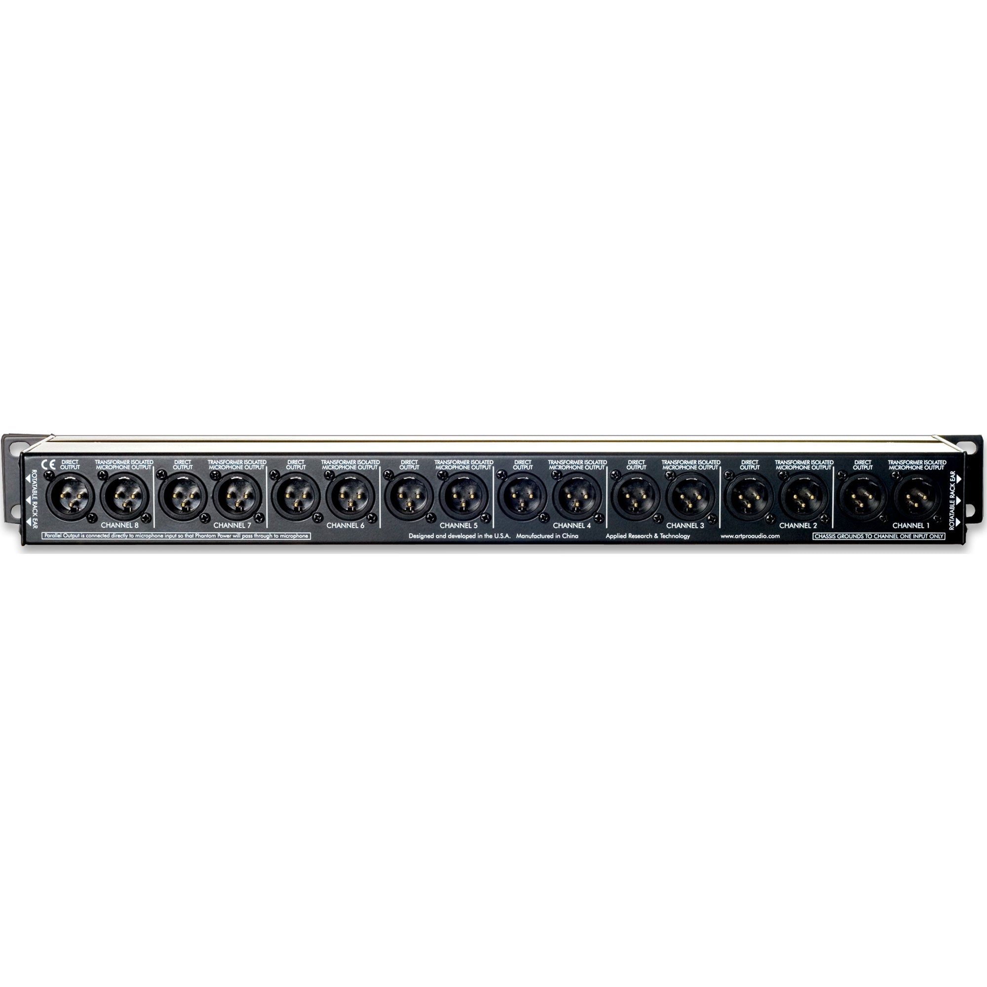 ART S8 8-Channel Microphone Splitter