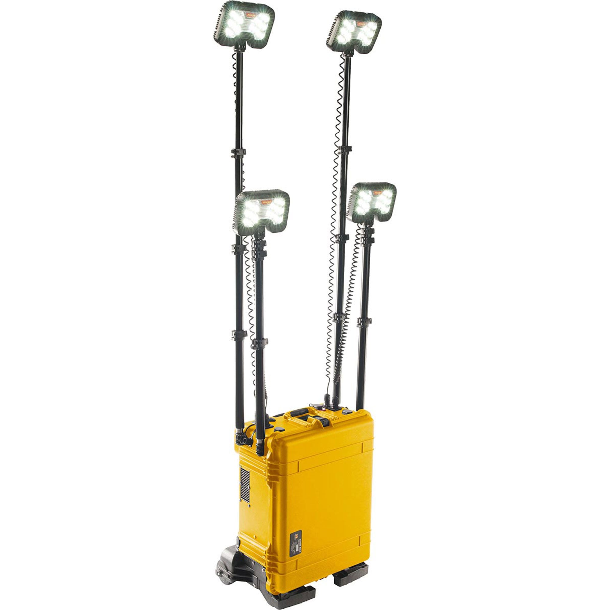 Pelican 9470M Quad Head Remote Area Lighting System RALS (Yellow)