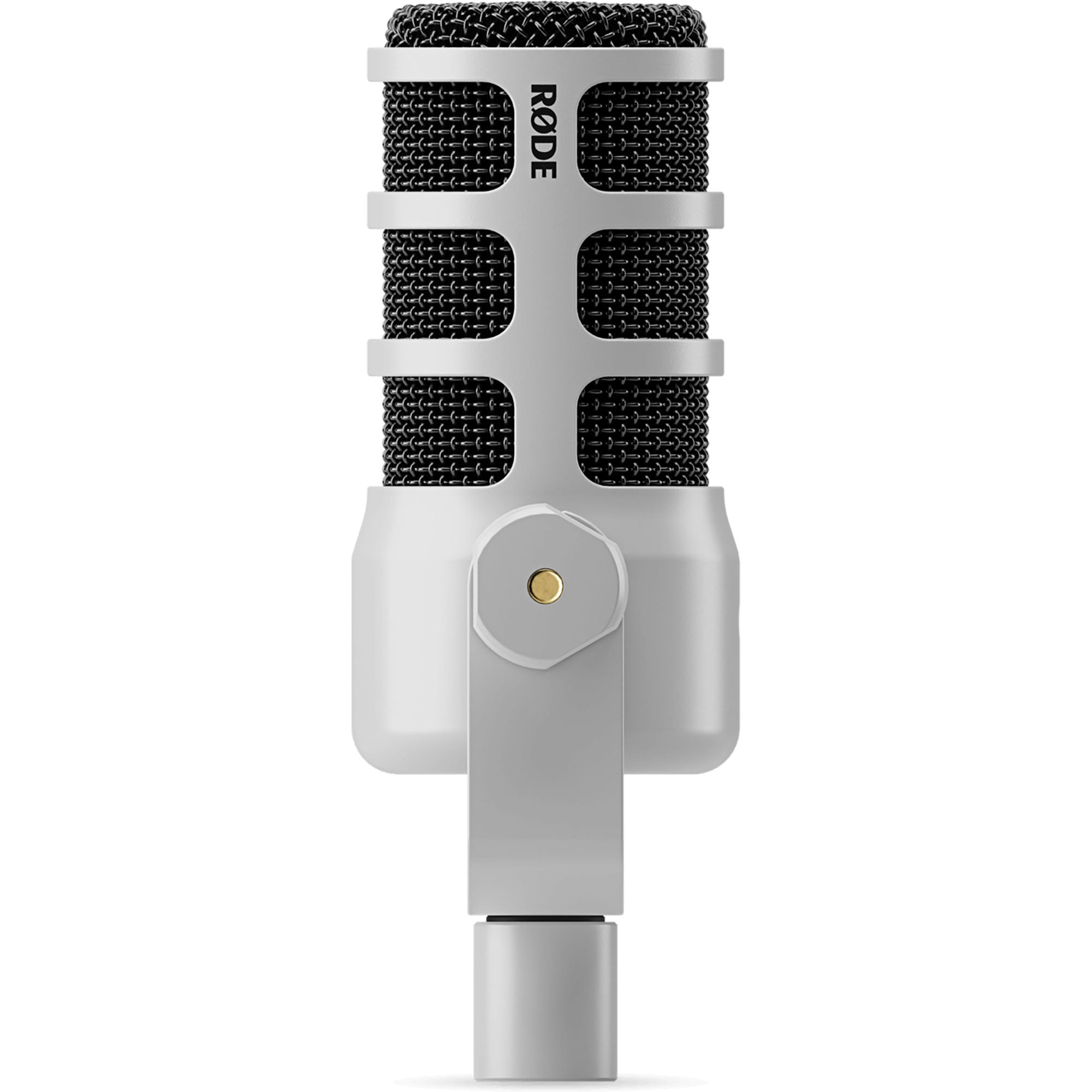 Rode PodMic Dynamic Podcasting & Broadcasting Microphone (White)