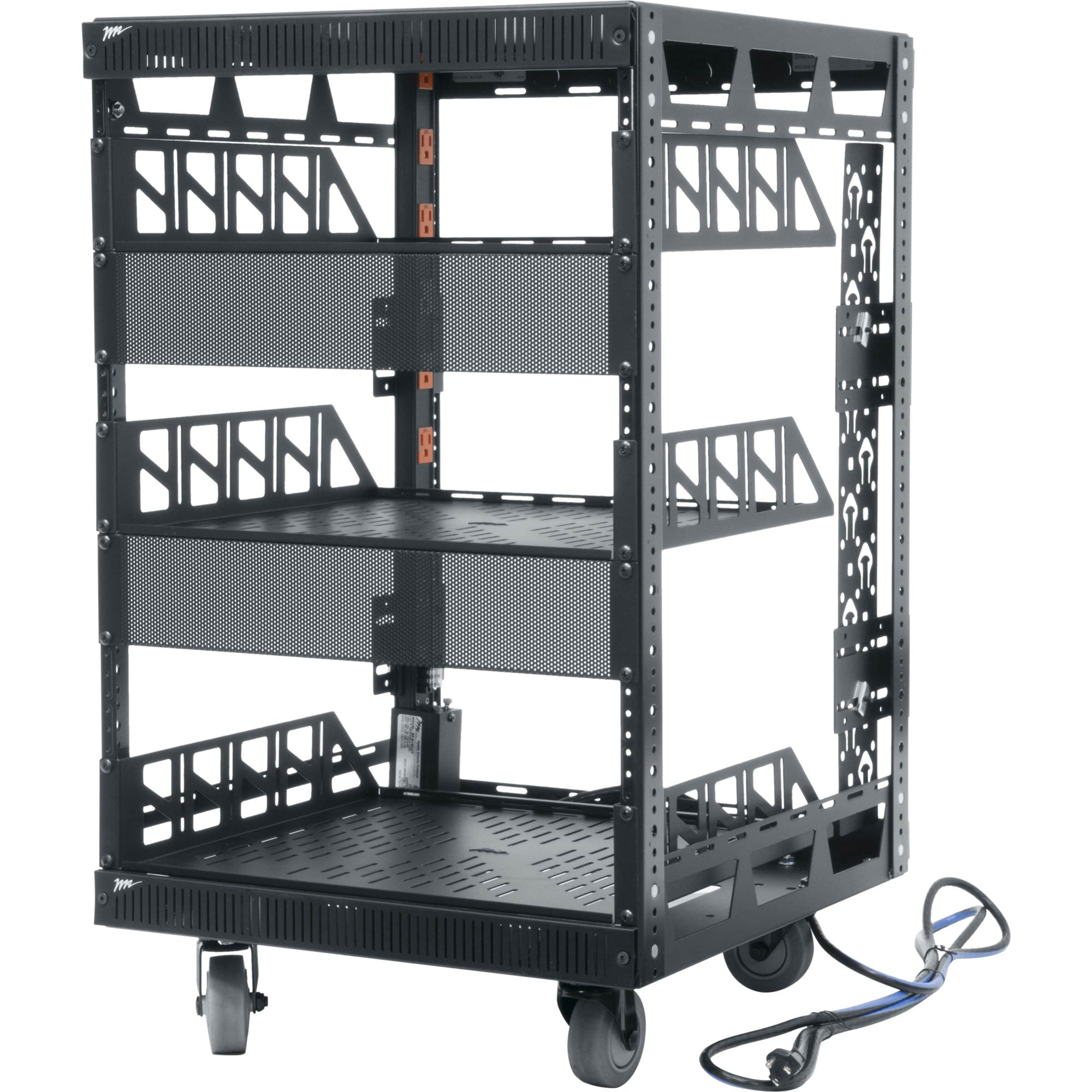 Middle Atlantic 5-14-CONFIG Slim 5 Series 19" Equipment Rack (14U, 20" Deep, Configured)