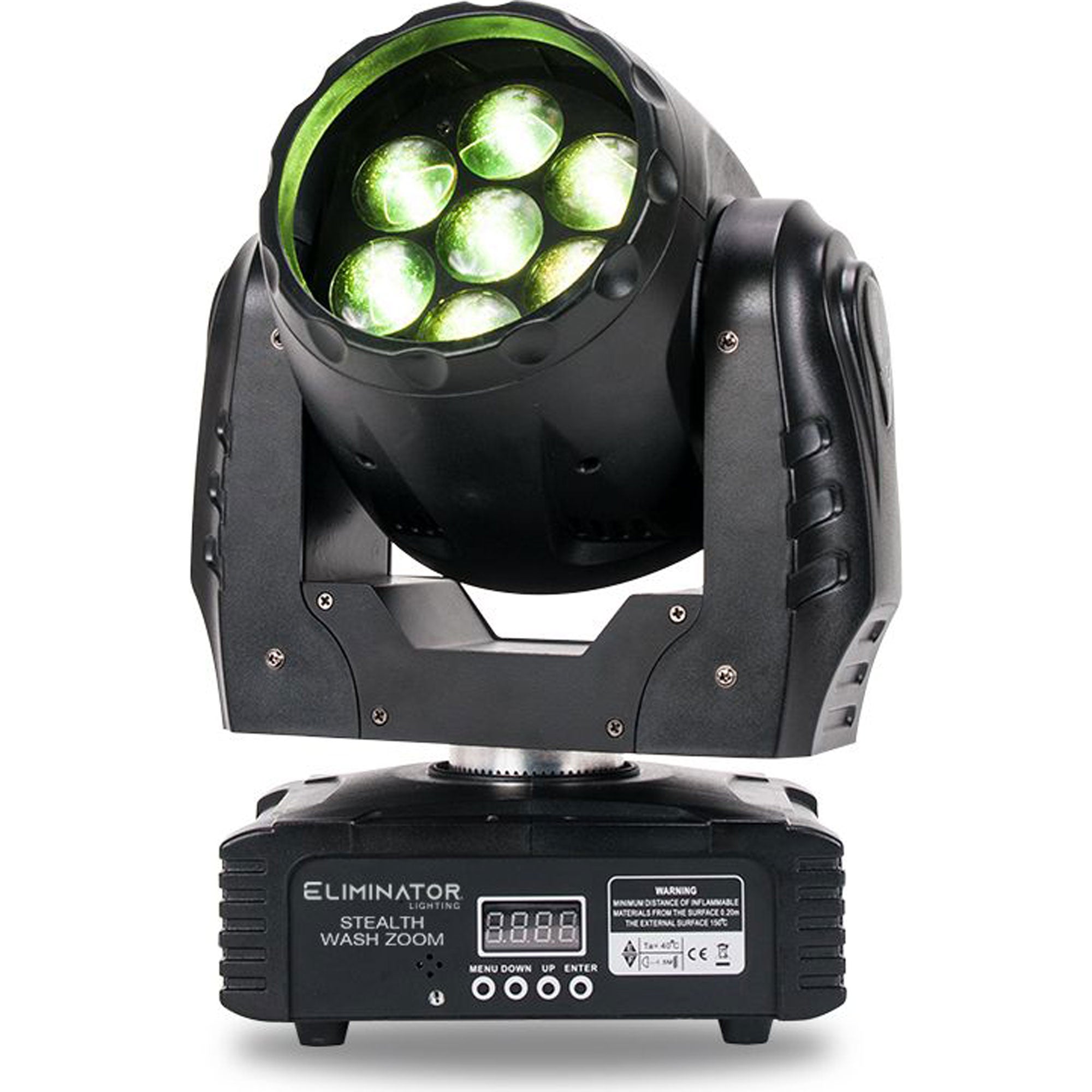 Eliminator Lighting Stealth Wash Zoom LED Moving Head Light Fixture