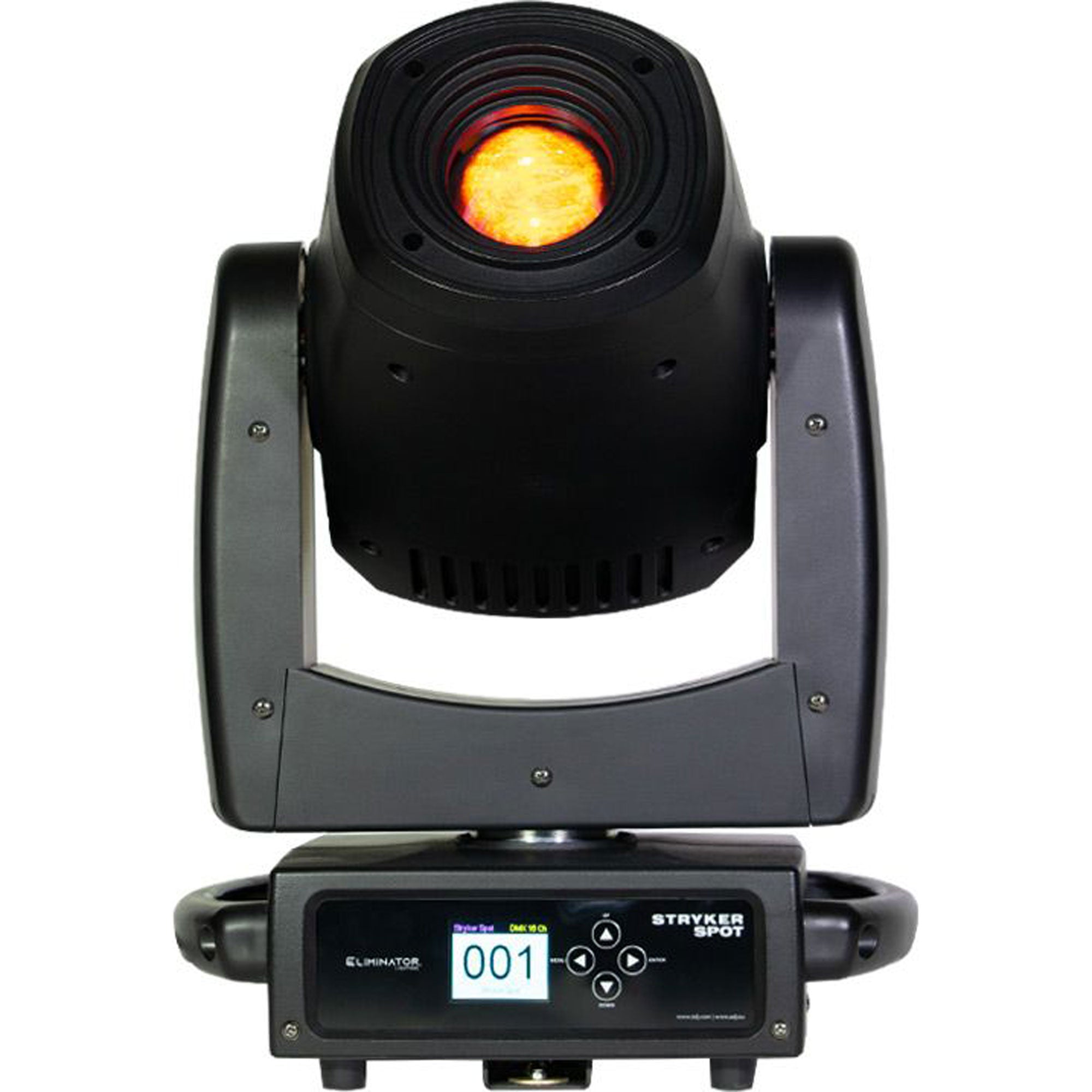 Eliminator Lighting Stryker Spot 7-Color LED Moving Head Spot Luminaire Light Fixture