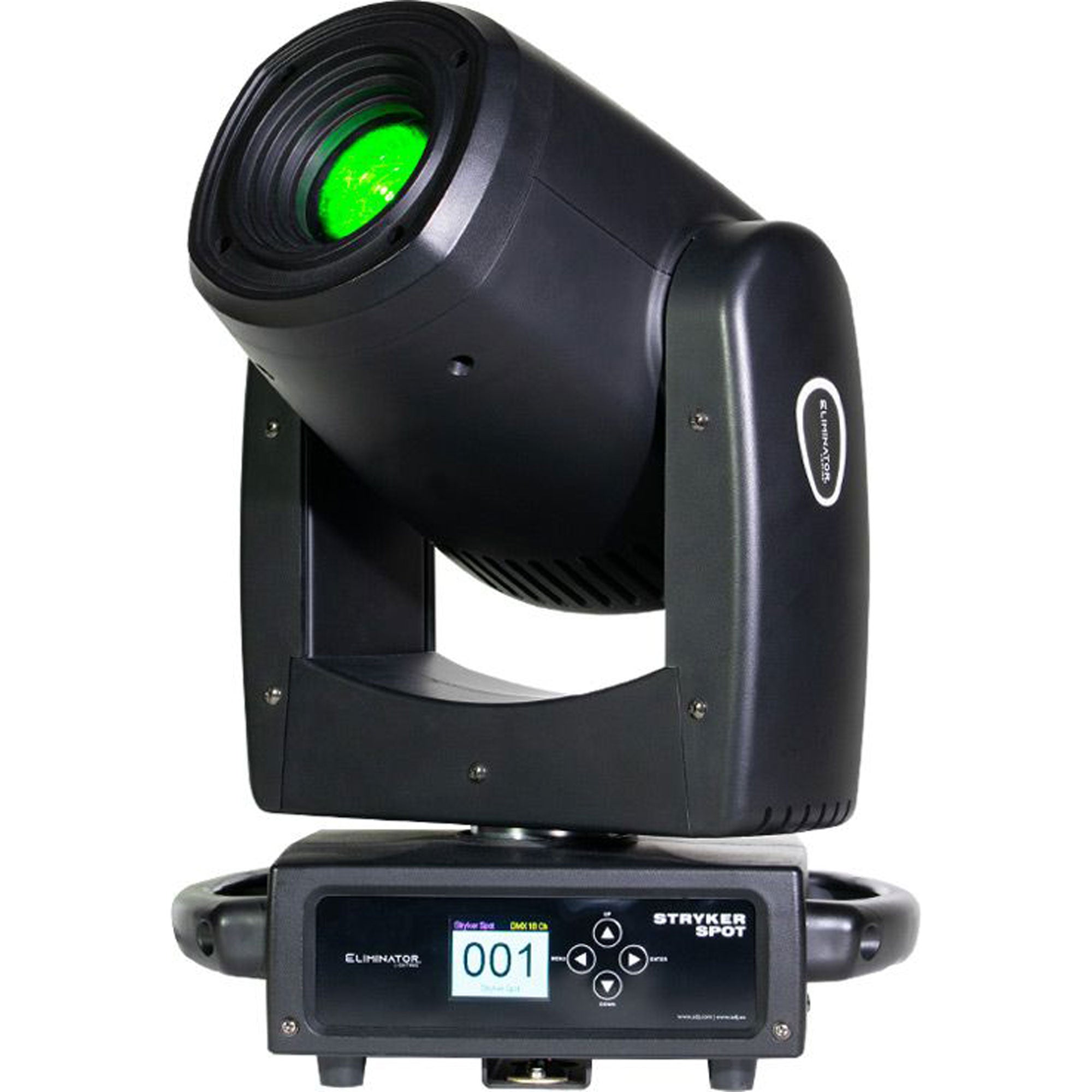 Eliminator Lighting Stryker Spot 7-Color LED Moving Head Spot Luminaire Light Fixture