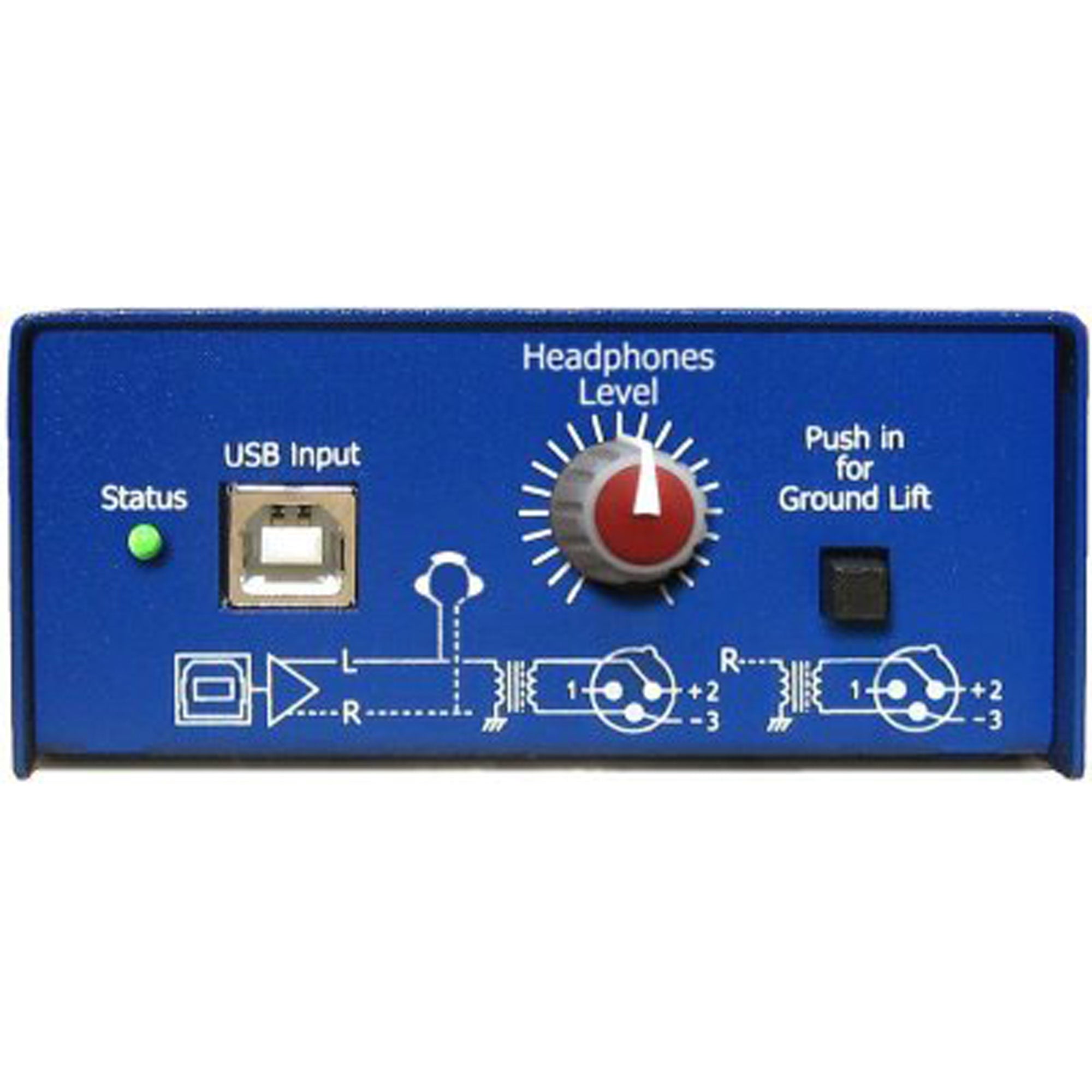 ARX USB-4 USB-DI HP Direct Box with Headphone Output