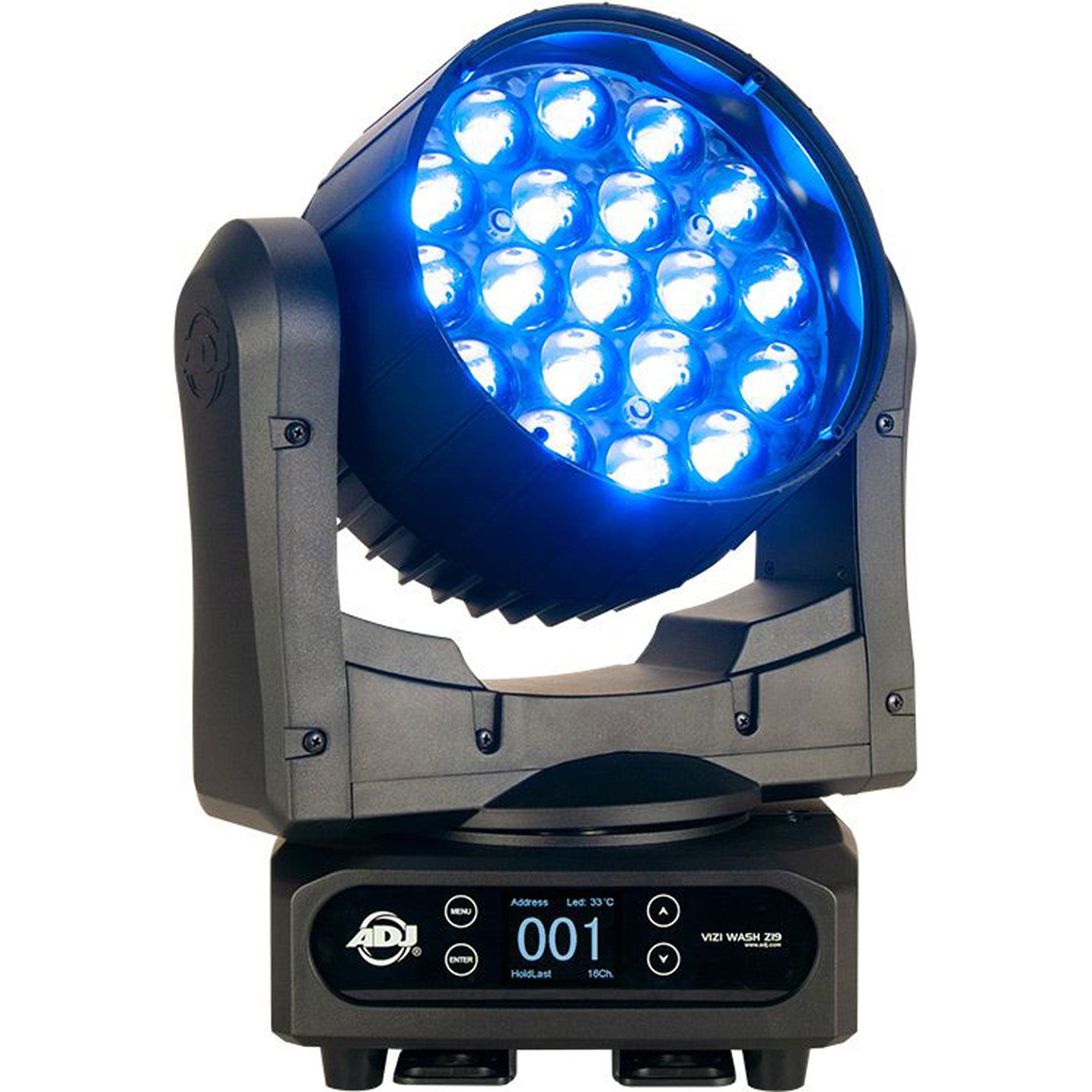 American DJ Vizi Wash Z19 380W RGBW LED Moving Head Wash Light