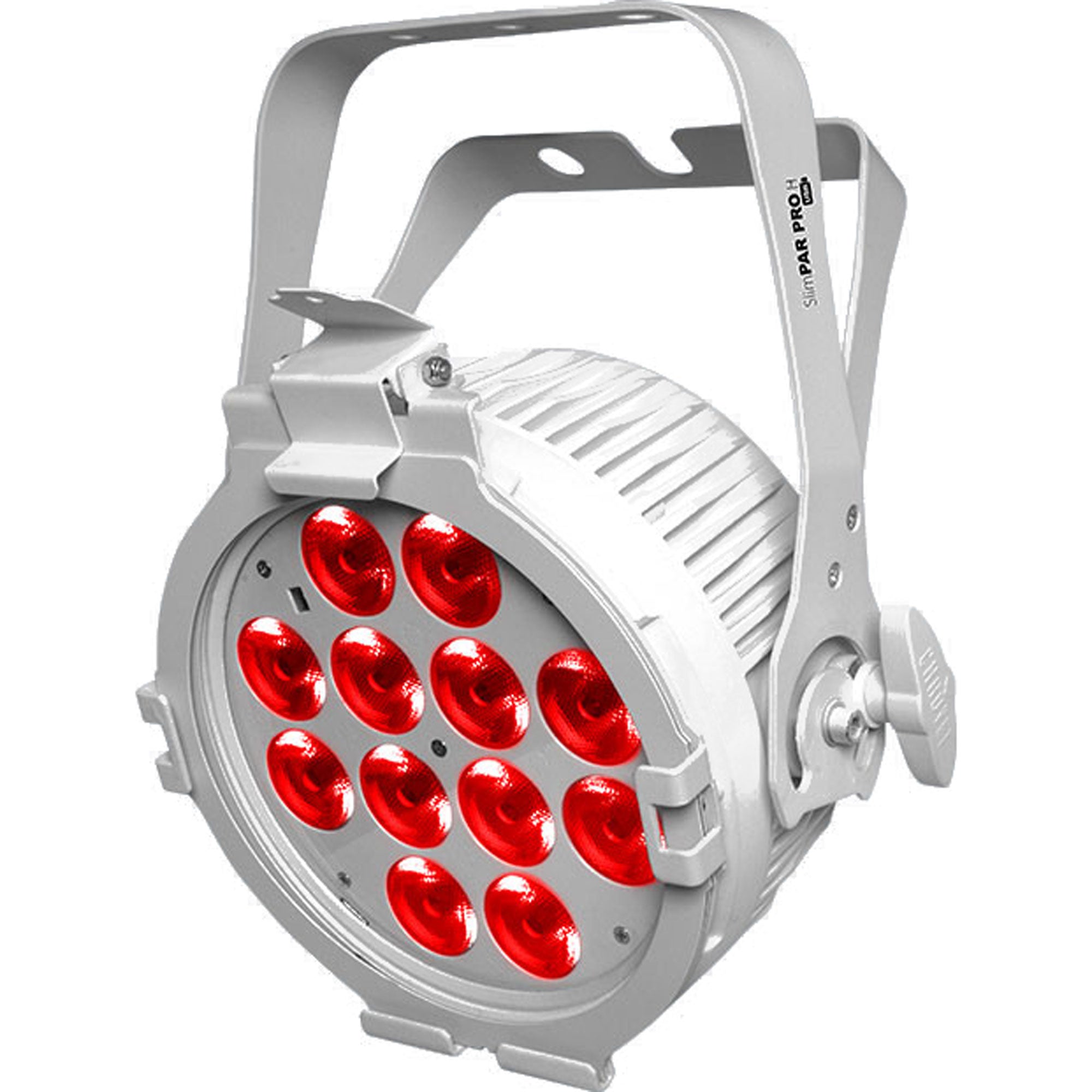 Chauvet DJ SlimPAR Pro H USB Low-Profile RGBAW+UV LED Par Wash Light Fixture (White)