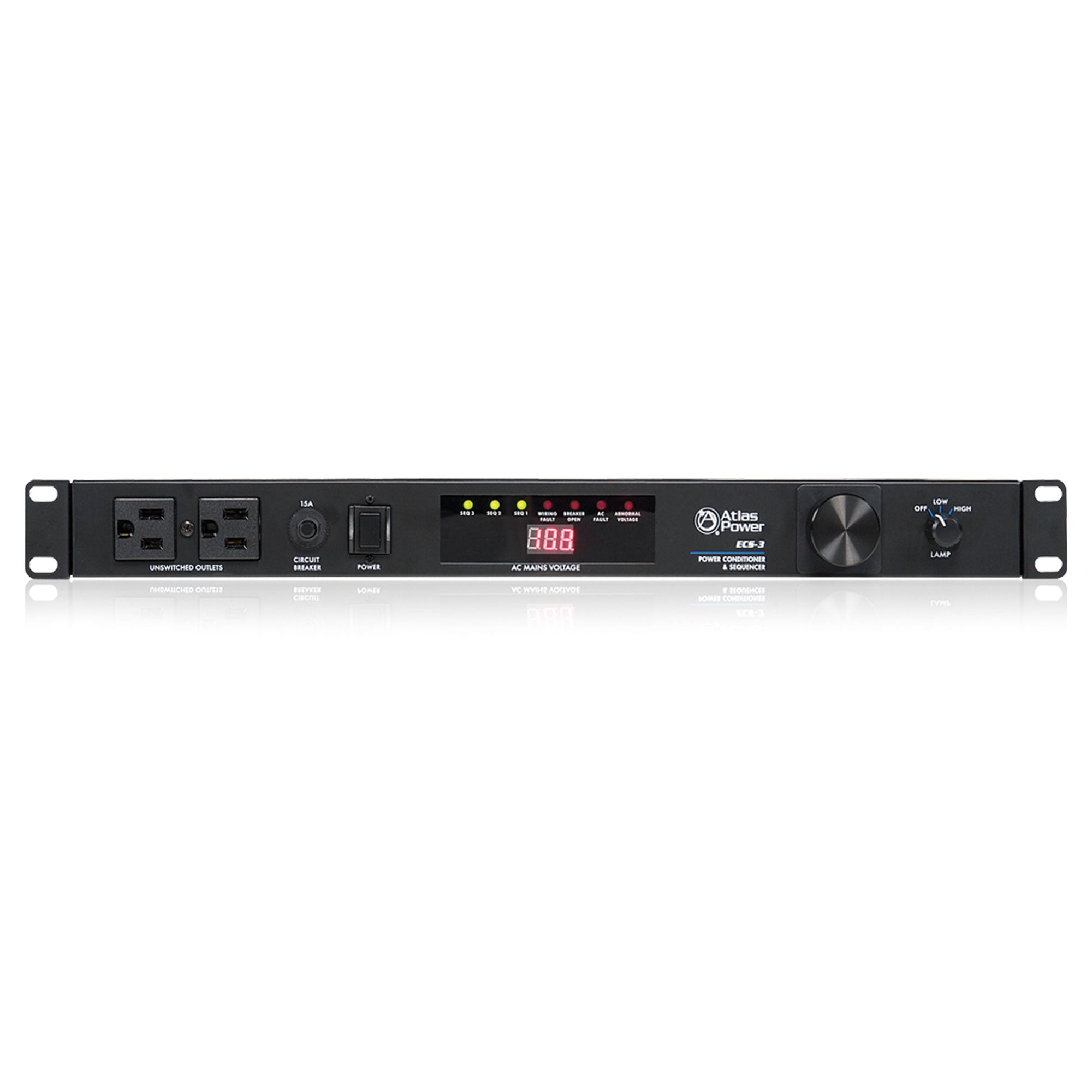 AtlasIED ECS-3 15A Power Sequencer and Conditioner