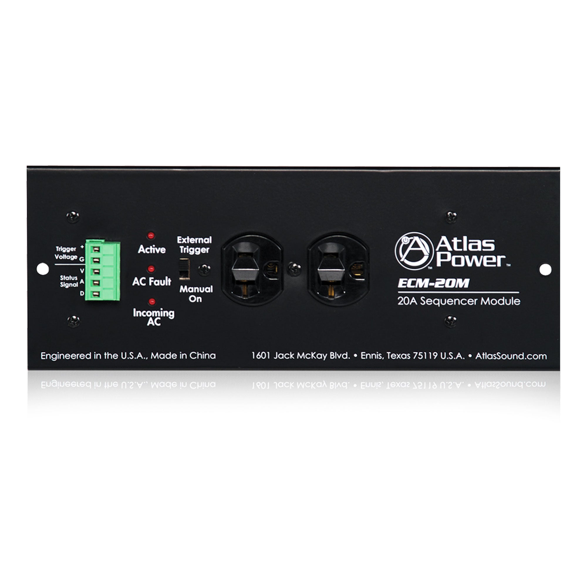 AtlasIED ECM-20M 20A AC Power Conditioner and Spike Suppressor