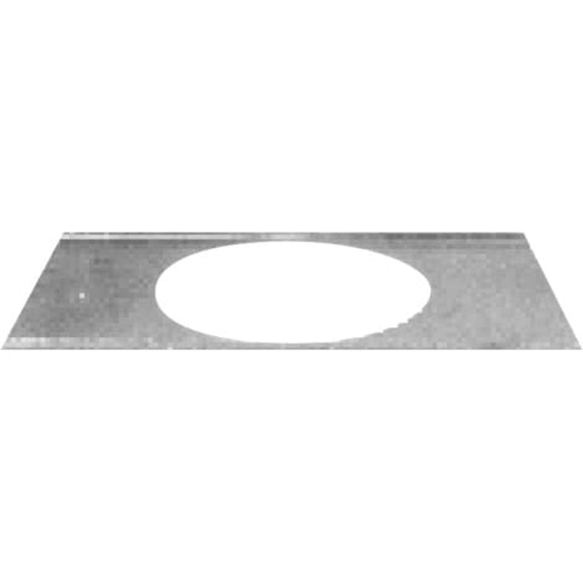 AtlasIED EQ81 8" Round Hole T-Bar Bridge for Flanged Enclosures