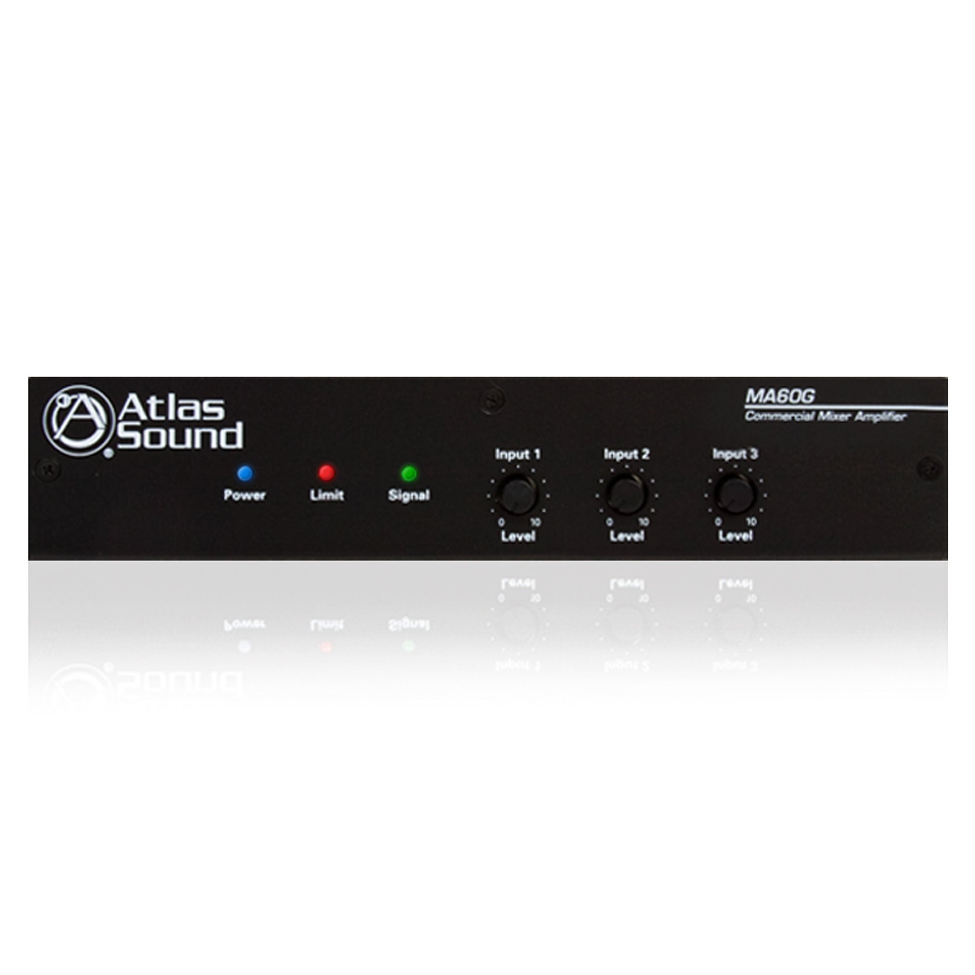 AtlasIED MA60G 3-Input, 60-Watt Mixer Amplifier with Global Power Supply