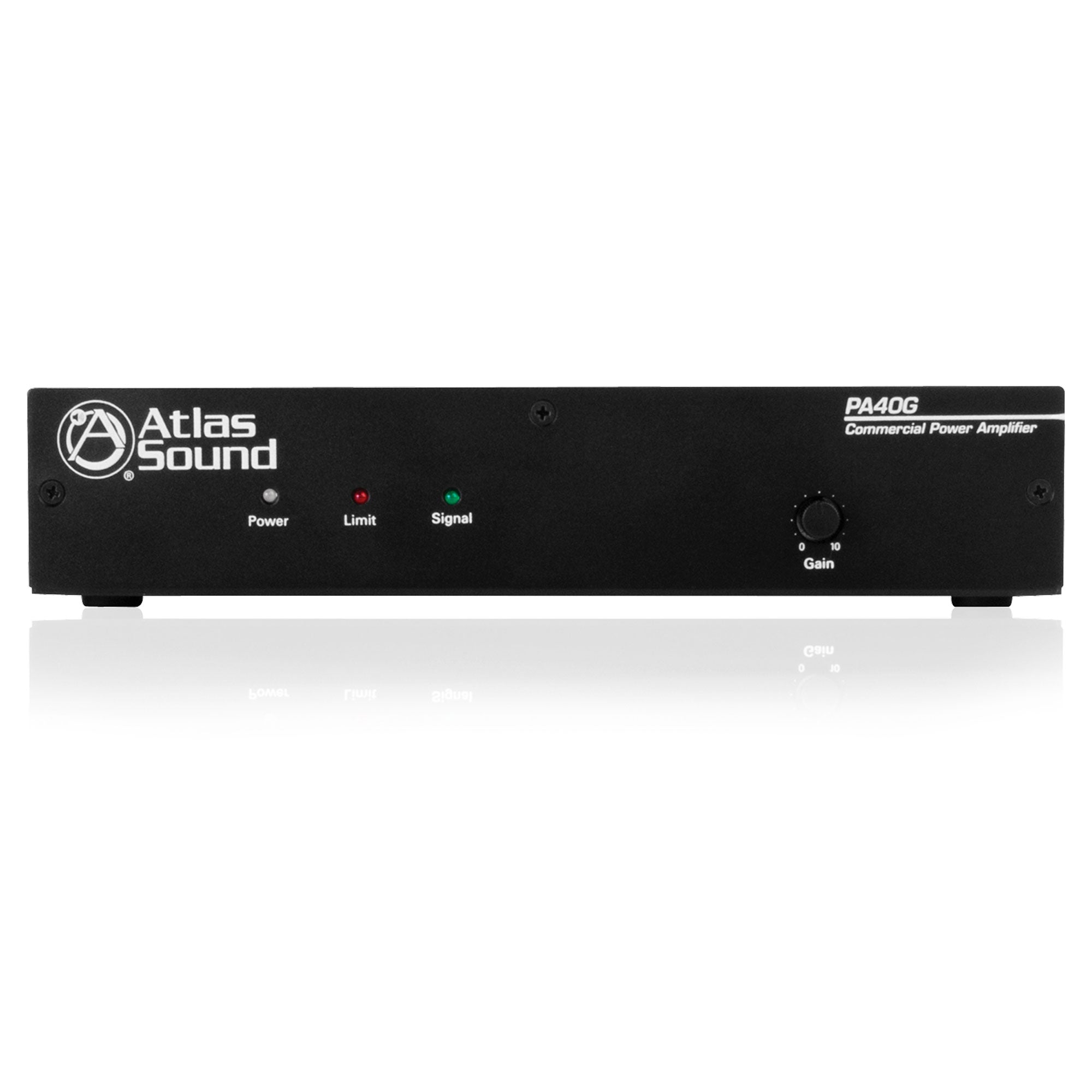 AtlasIED PA40G 40W Single Channel Power Amplifier with Global Power Supply