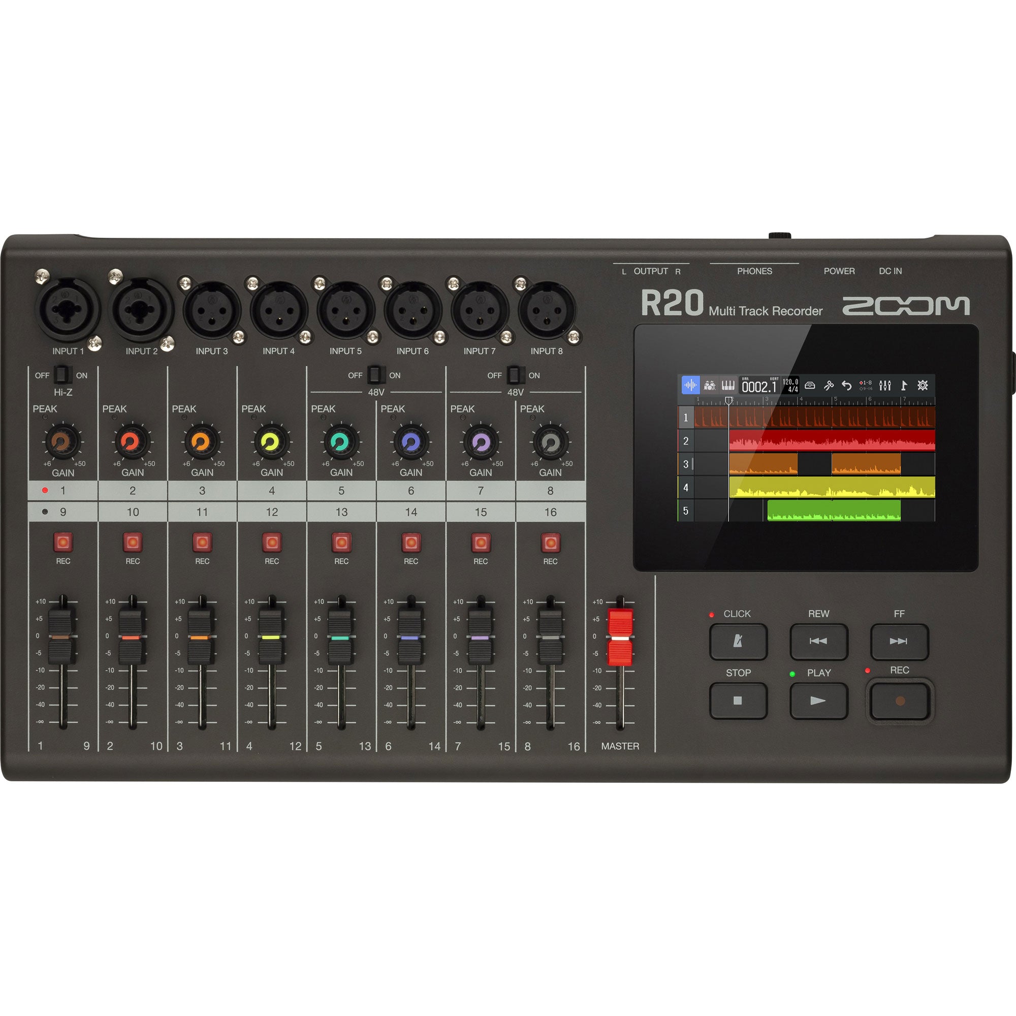 Zoom R20 Portable Multitrack Recorder