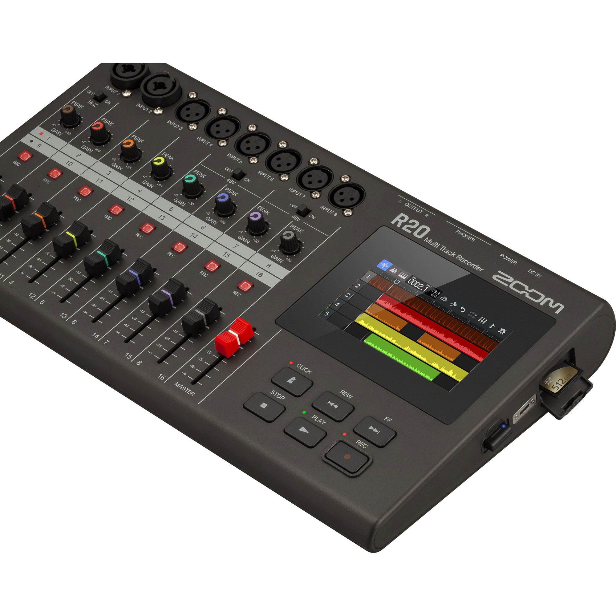 Zoom R20 Portable Multitrack Recorder