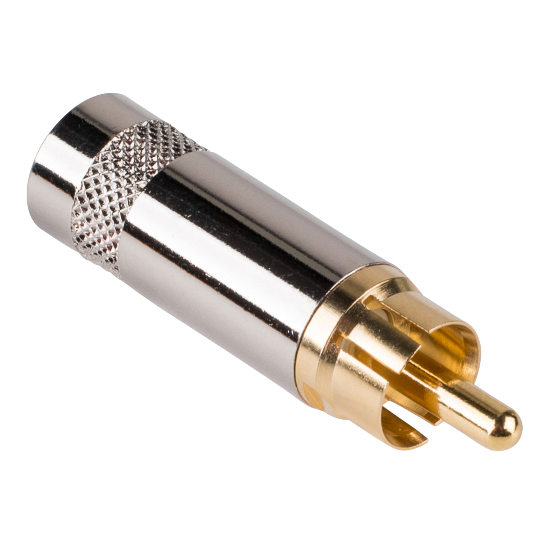 Neutrik Rean NYS352G Male RCA Phono Plug (Nickel/Gold)