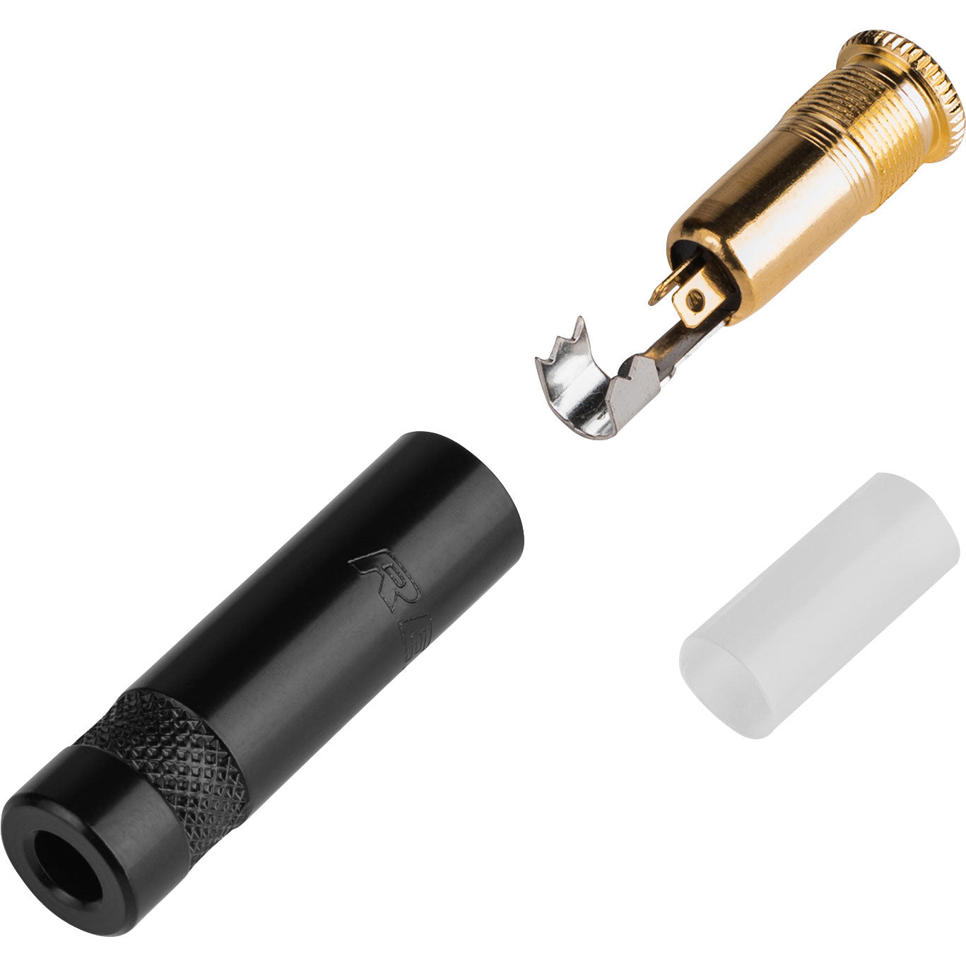 Neutrik Rean NYS240BG 3.5mm Female Stereo Phone Jack (Black/Gold)