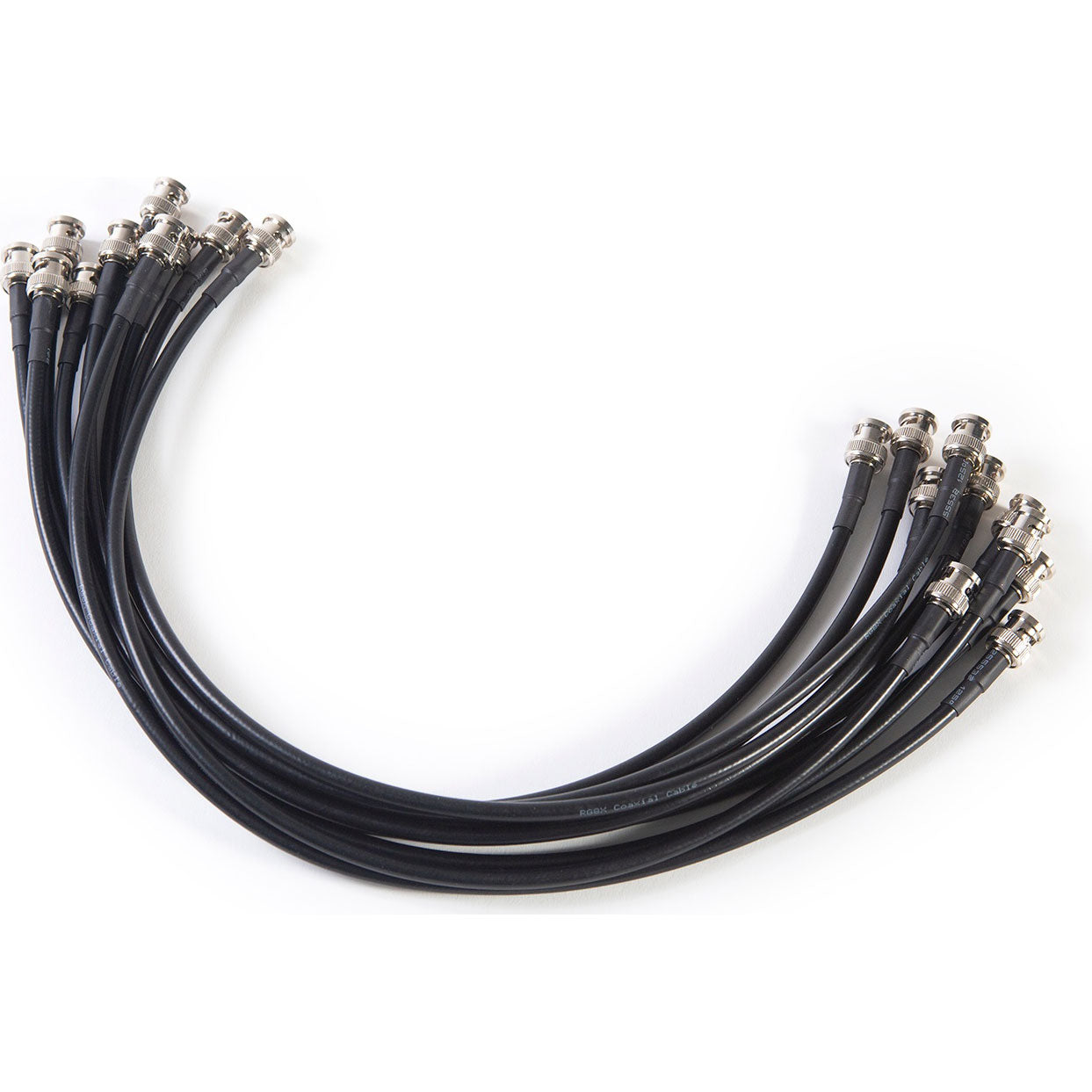 RF Venue RG8X1.5-10 BNC Interconnect Cable Kit - 10 Pack (1.5')