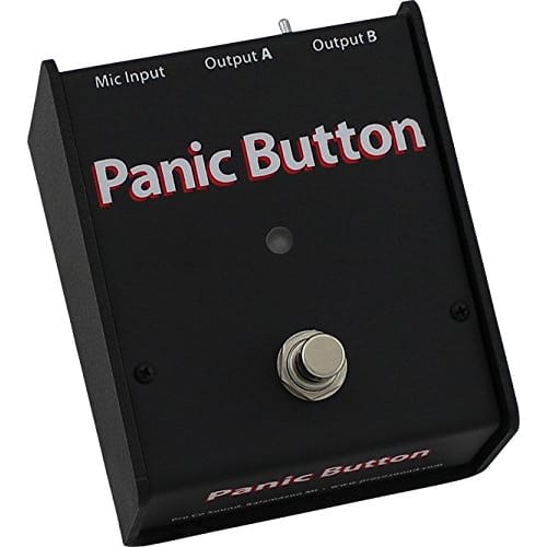 RapcoHorizon Pro Co Panic Button Microphone A/B Box