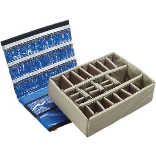 Pelican 1505EMS Lid Organizer and Divider EMS Accessory Set for 1500EMS Protector EMS Case