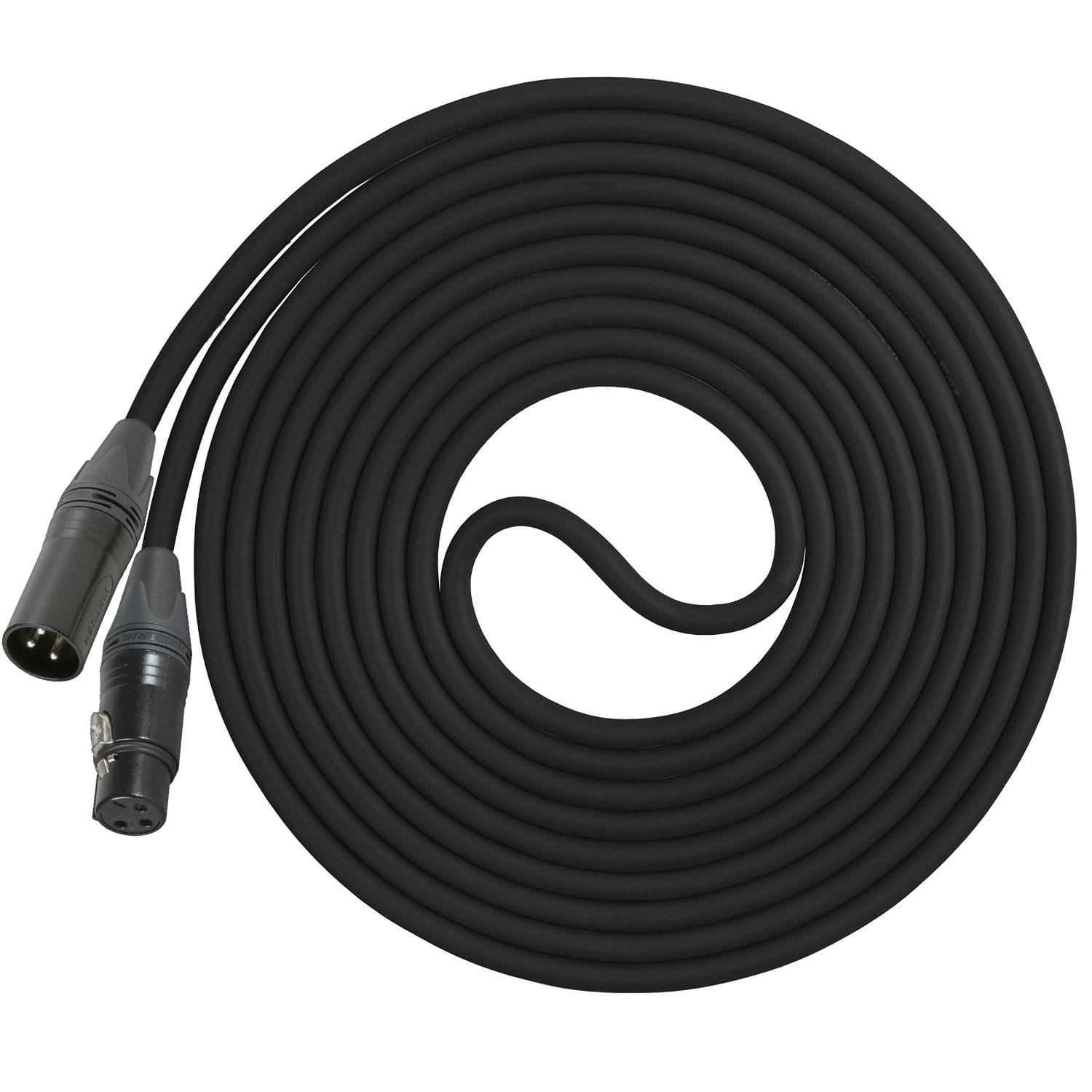 Performance Audio Professional Mogami W2534 XLR-XLR Microphone Cable (50', Black)