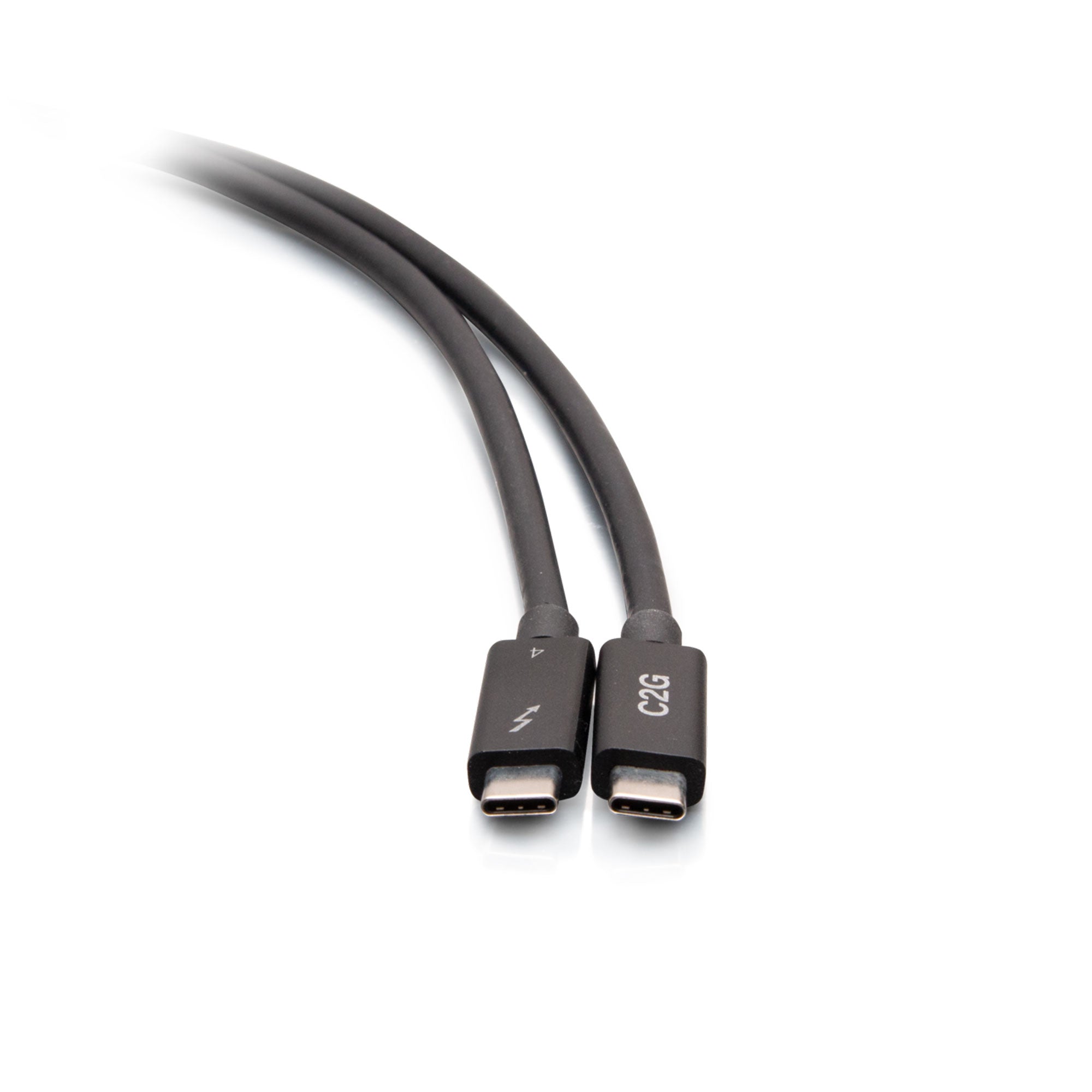 C2G 28885 Thunderbolt 4 USB-C Cable (1.5', 40Gbps)