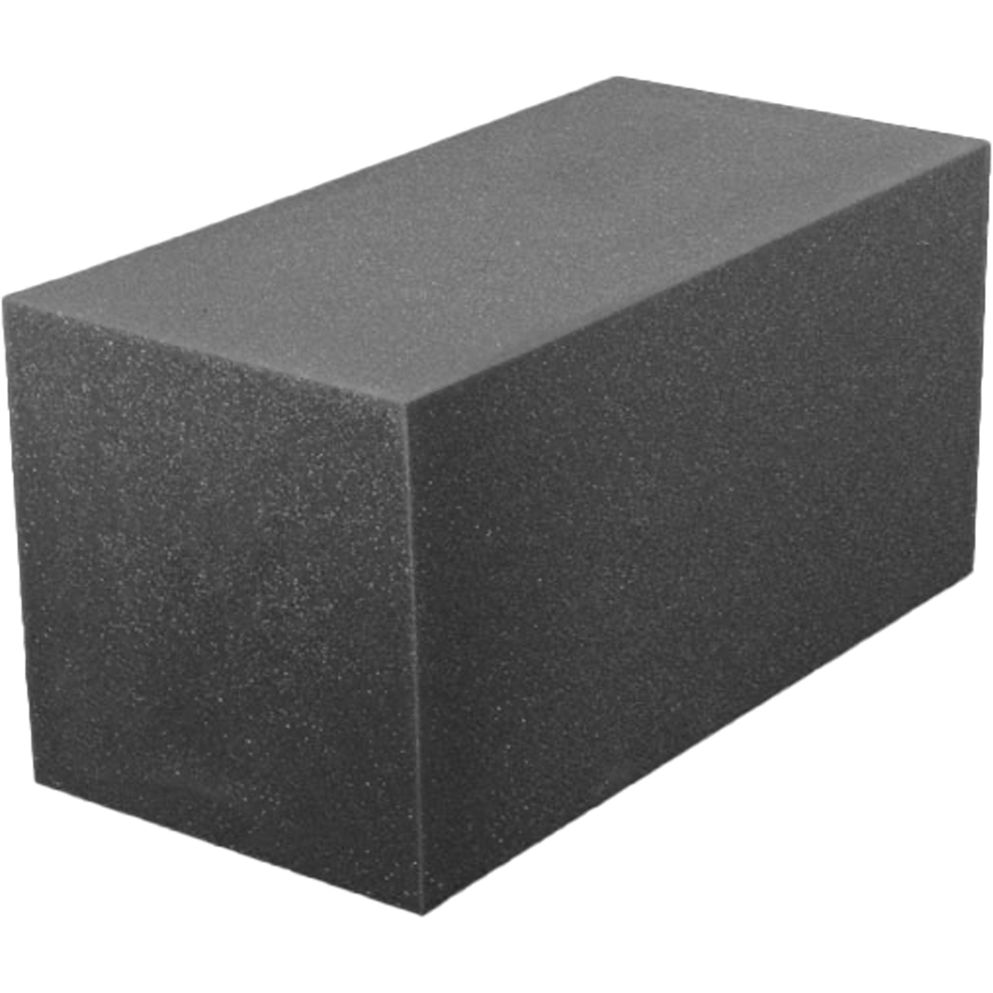 Performance Audio 12" x 12" x 24" Corner Fill Acoustic Foam Block (Charcoal)