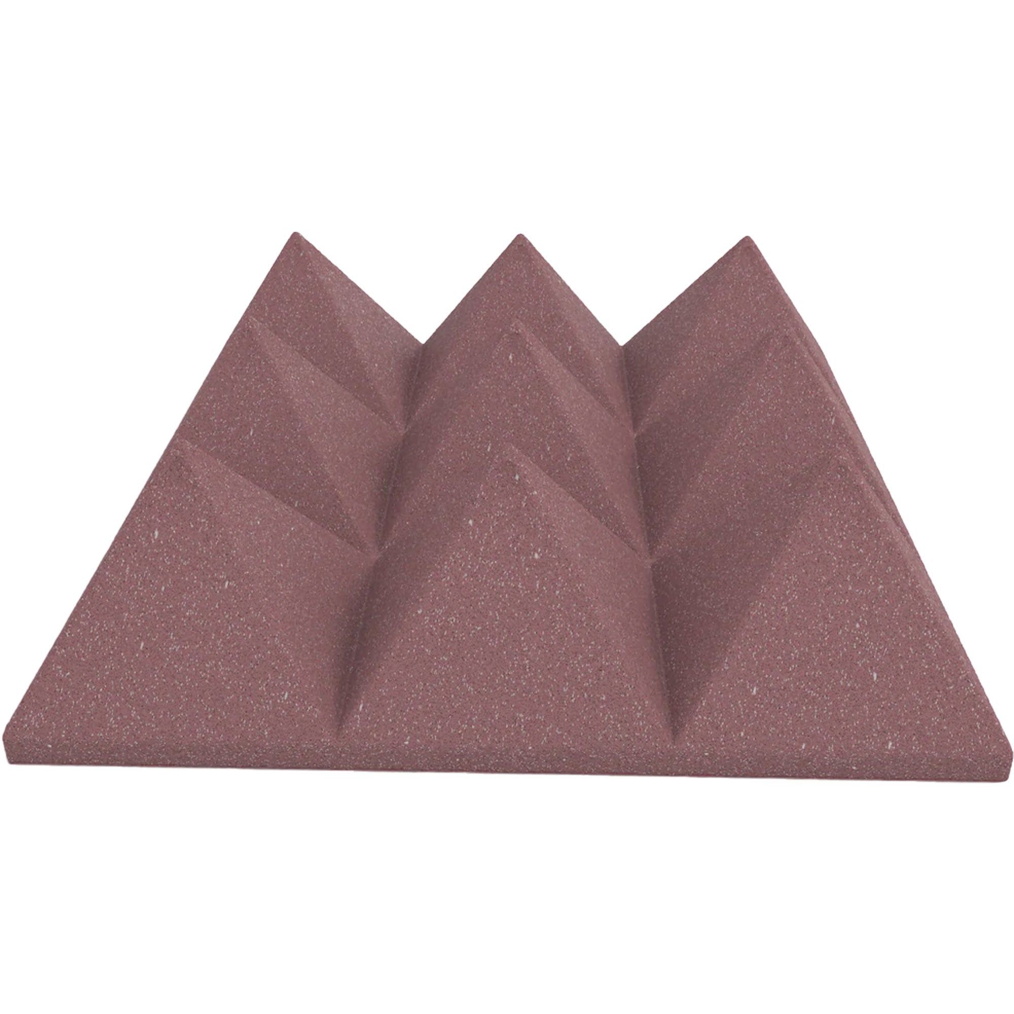 Performance Audio 12" x 12" x 4" Pyramid Acoustic Foam Tile (Rosy Beige, 96 Pack)