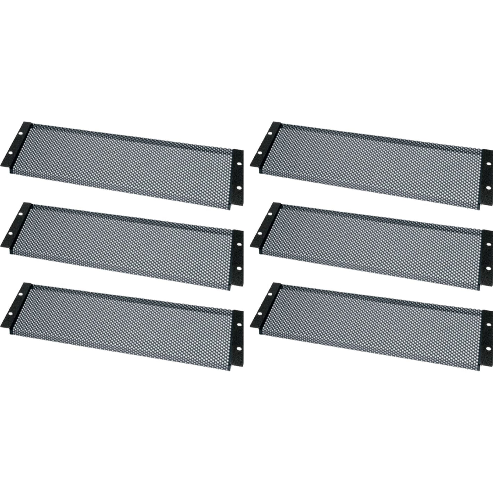 Middle Atlantic VT3-CP6 Rack Vent Panel 3U (6 Pack)