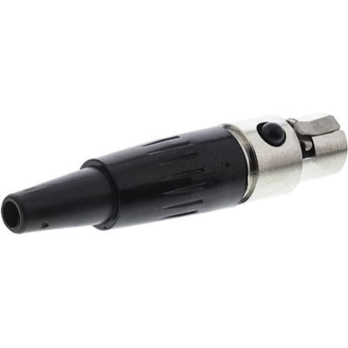 Switchcraft TA3FX Female 3-Pin Tini-QG Mini-XLR Cable Connector (Nickel)