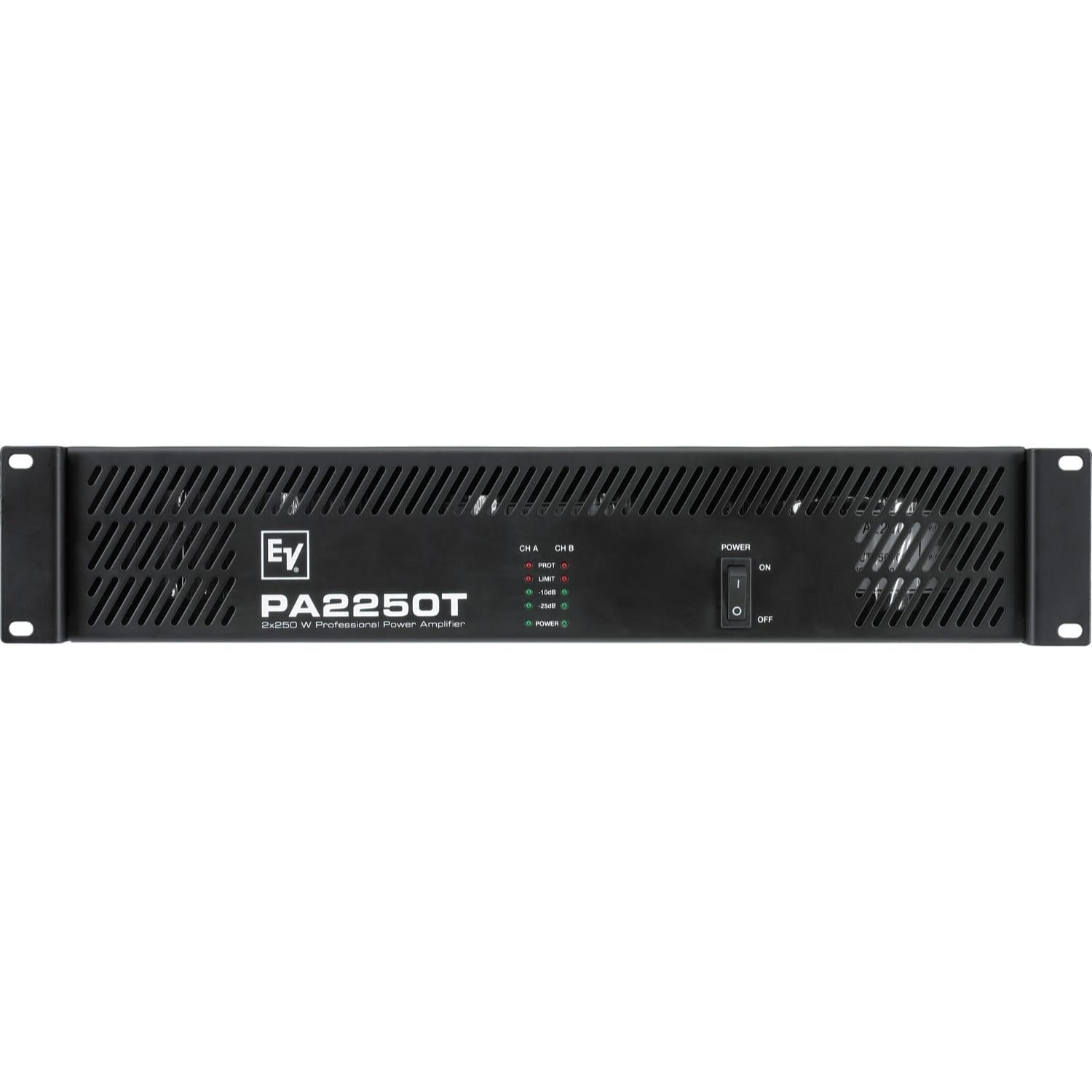 Electro-Voice PA2250T Rackmount 2-Channel 250W Power Amplifier (50V/70V/100V)