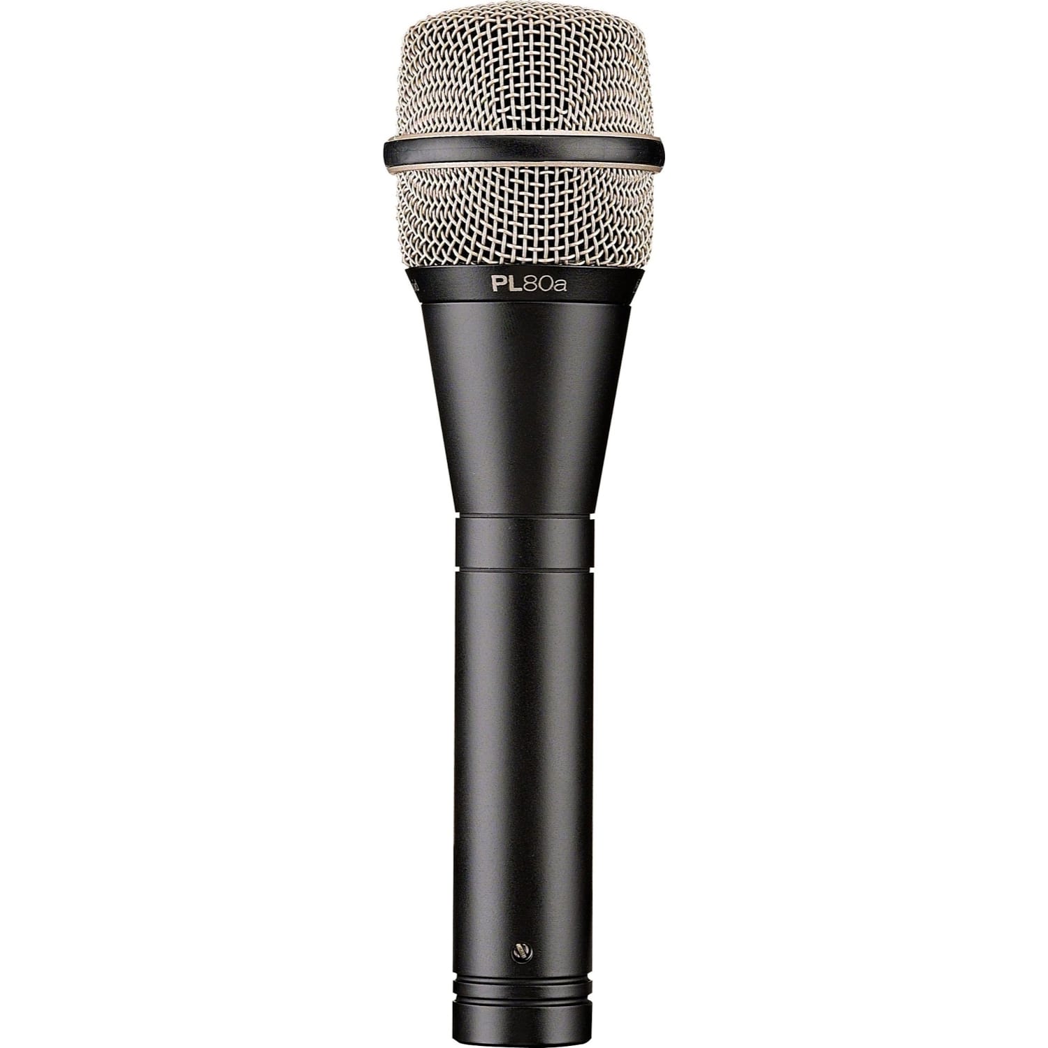 Electro-Voice PL80a Handheld Supercardioid Dynamic Microphone (Black with Silver Grille)