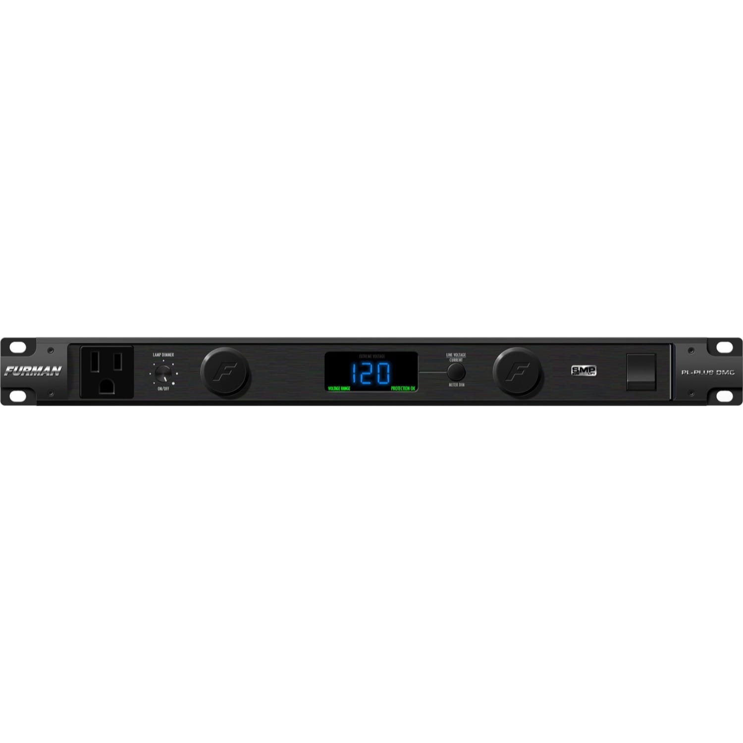 Furman PL-PLUS DMC Classic Series 9-Outlet 15A Power Conditioner with SMP, Lights & Volt/Ammeter